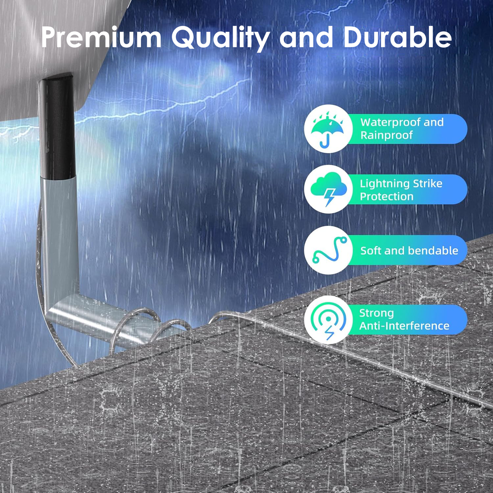 Starlink Gen 3 Cable Ethernet Cable for Starlink Gen 3 and V3