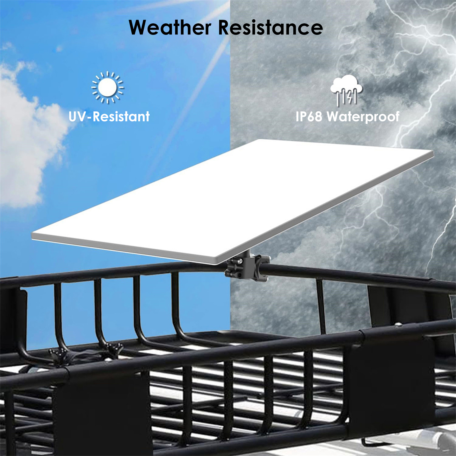 Starlink Pipe Mount for GEN3 on the Roof of RVs and Vehicles