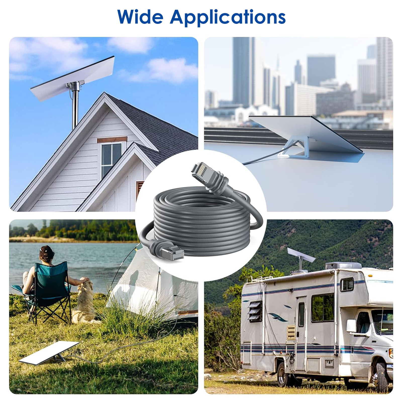 Starlink Gen 3 Cable Ethernet Cable for Starlink Gen 3 and V3