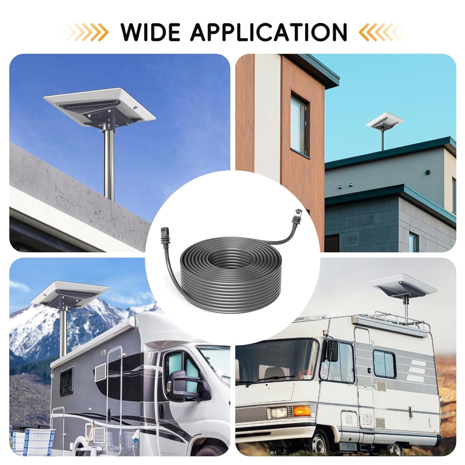 Starlink Gen 3/MINI Cable Replacement Cable for Standard V3 Starlink MINI