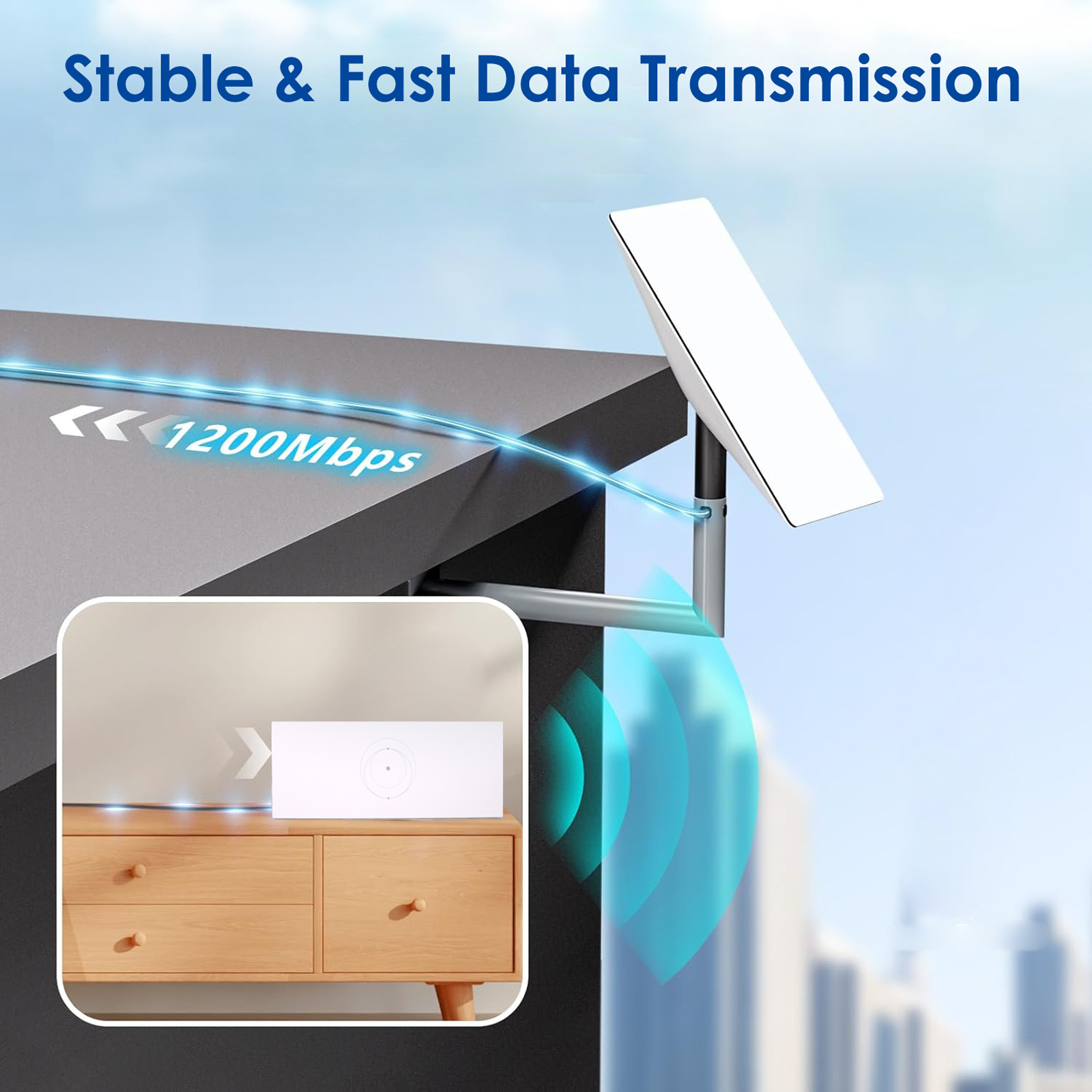 Starlink Gen 3 Cable Ethernet Cable for Starlink Gen 3 and V3