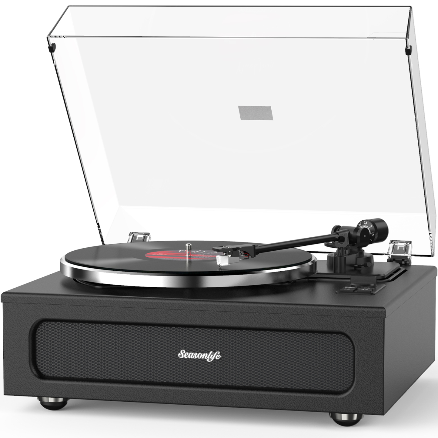 Modern Bluetooth Record Player System & ATN3600L Stylus, Cleaning Kits Bundle RetroLife HQKZ018