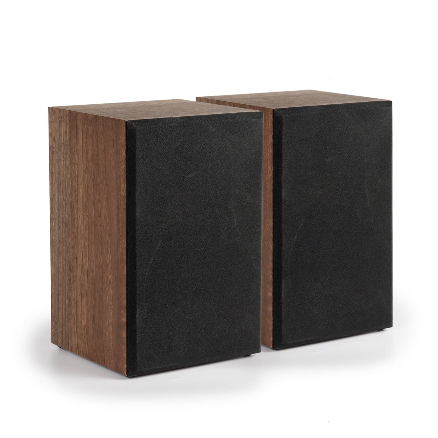 Bluetooth 4" Two 30W HiFi Bookshelf Speakers 2.0 Stereo Active for Vinyl Turntable