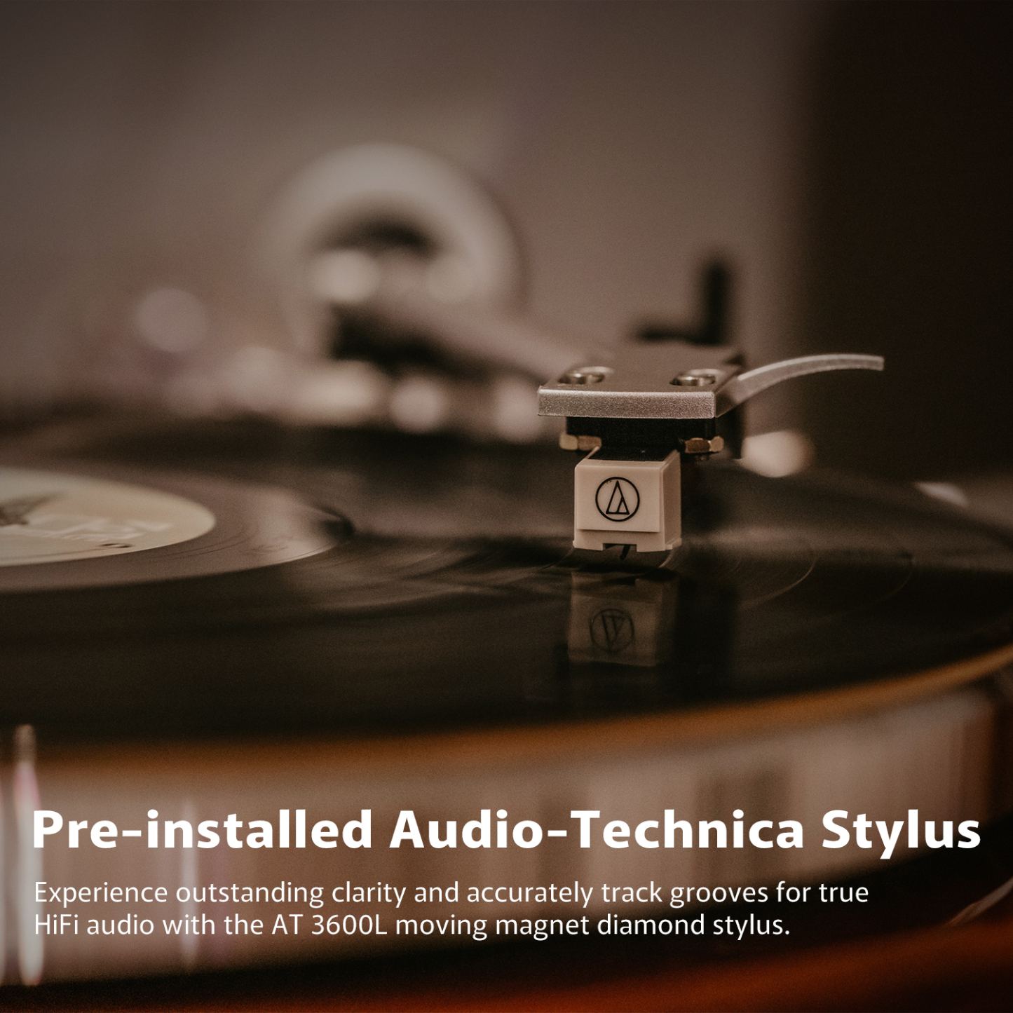 High Fidelity Bluetooth Vinyl Turntable HQKZ-006