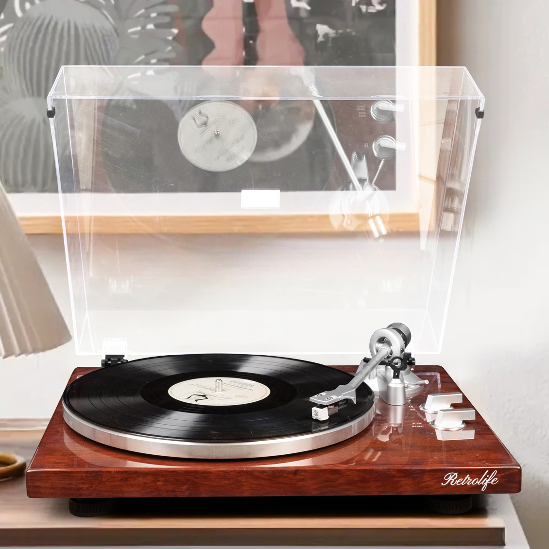 High Fidelity Bluetooth Vinyl Turntable HQKZ-006