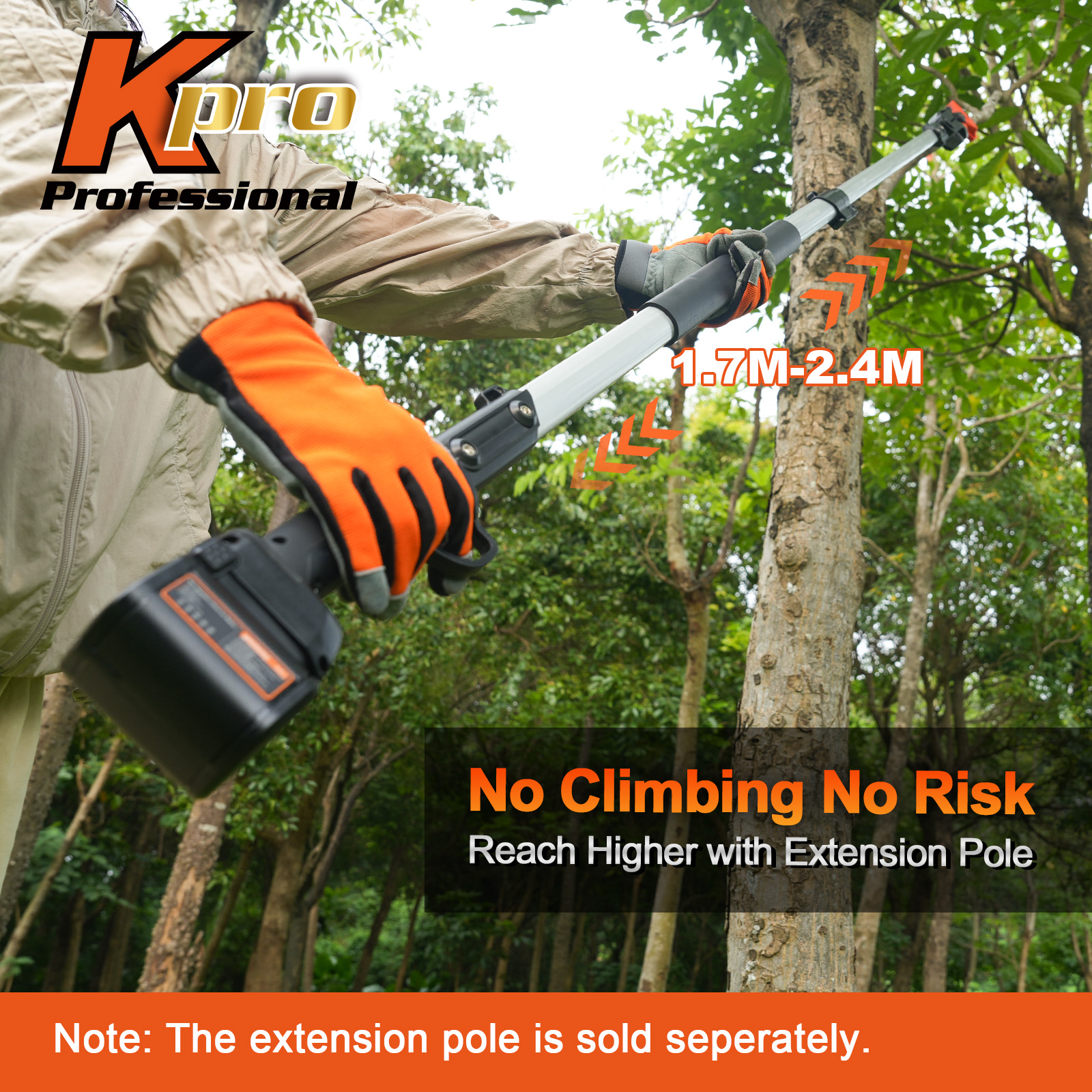 2025 NEW 35MM Electric Pruner Kpro KT9035