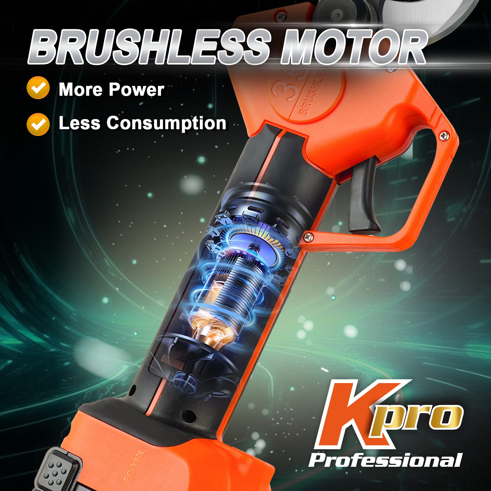 2025 NEW 35MM Electric Pruner Kpro KT9035