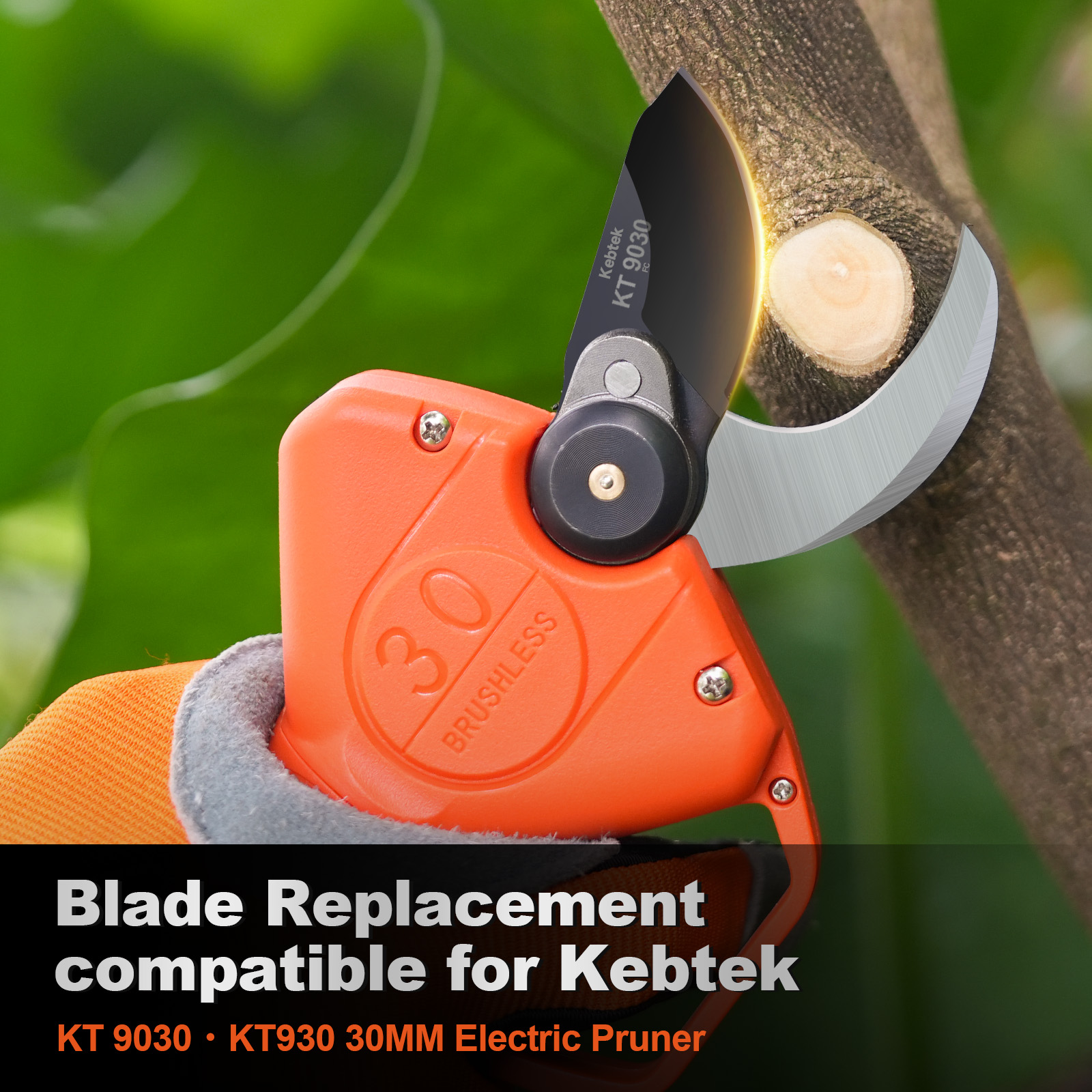 Blade Compatible with KT9030 30MM Electric Pruner