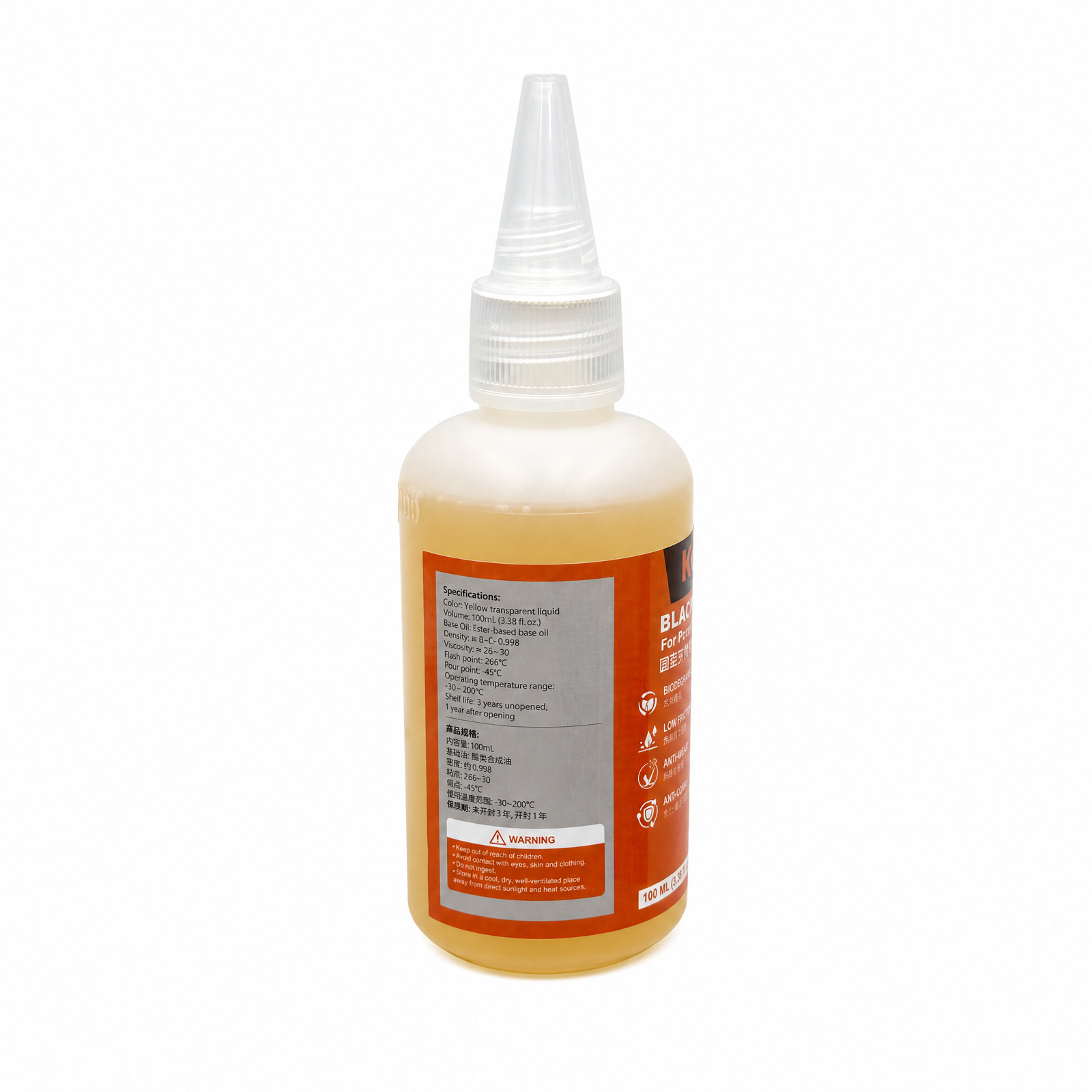 Kebtek Blade Lubricant for Pruning Shears, Biodegradable Tool Care 100ml