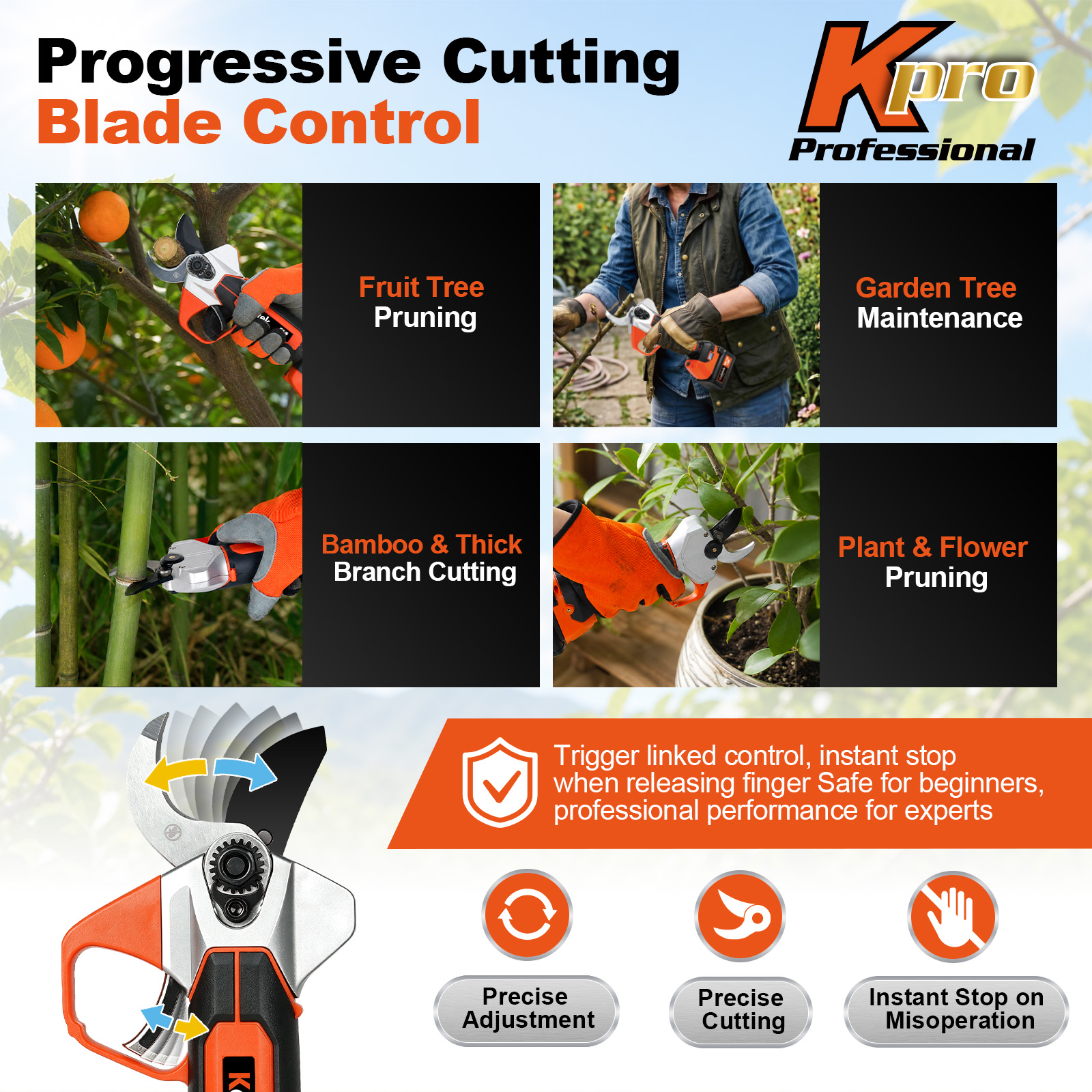 2026 NEW Kpro 21V 35MM  Electric Pruner Body KT N-35-body