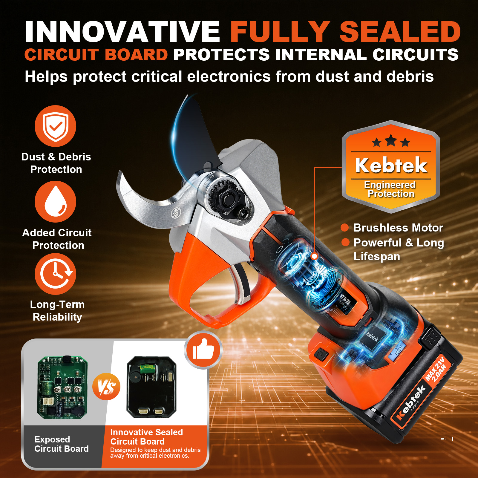 2026 NEW Kpro 21V 35MM  Electric Pruner Body KT N-35-body