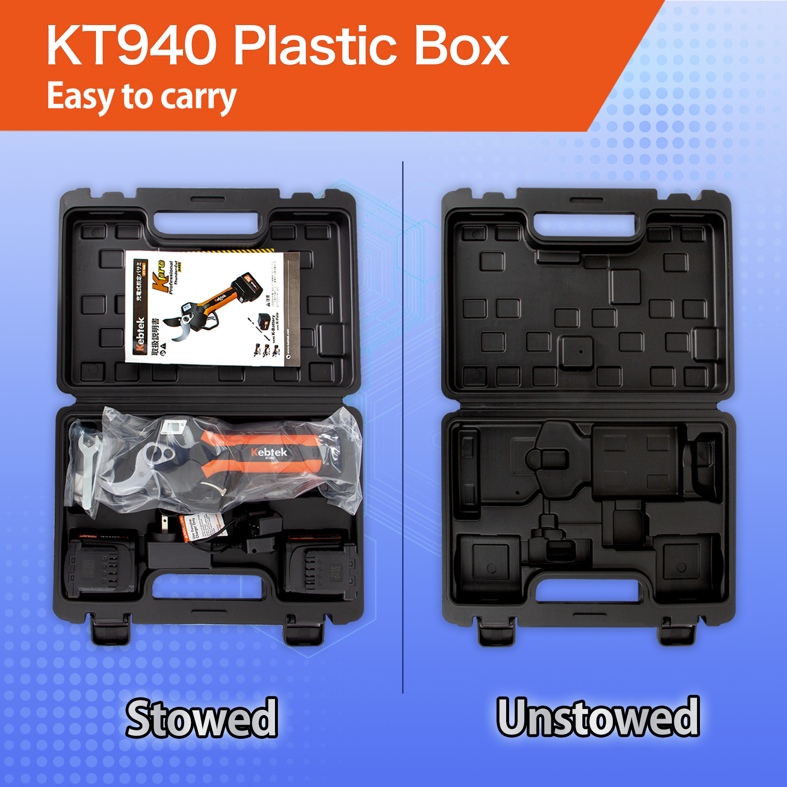 Plastic Box for KT940 Electric Pruner