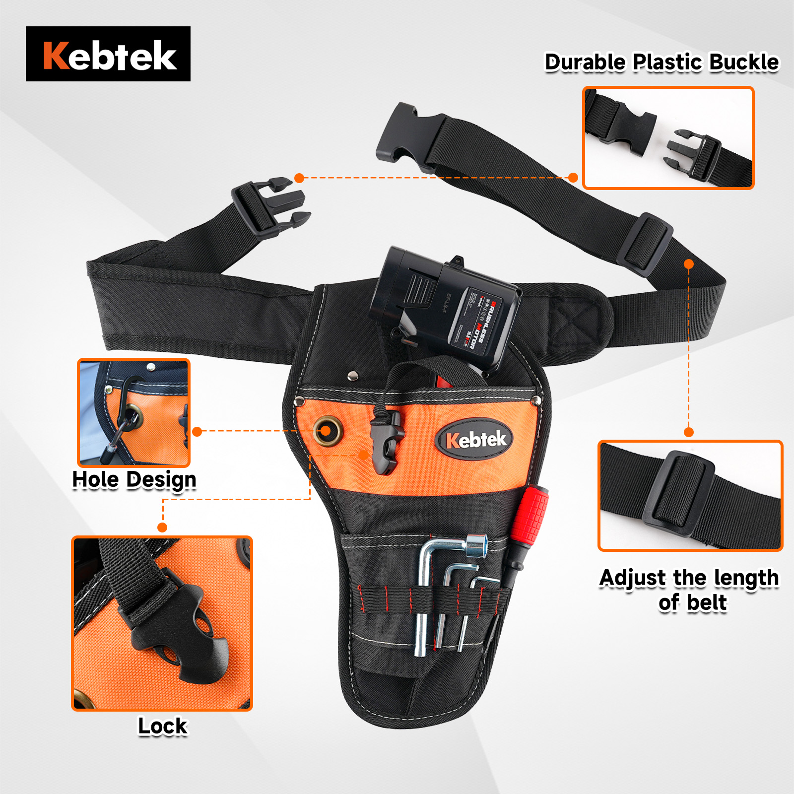 NEW Tool Belt for Electri Pruning Shear 