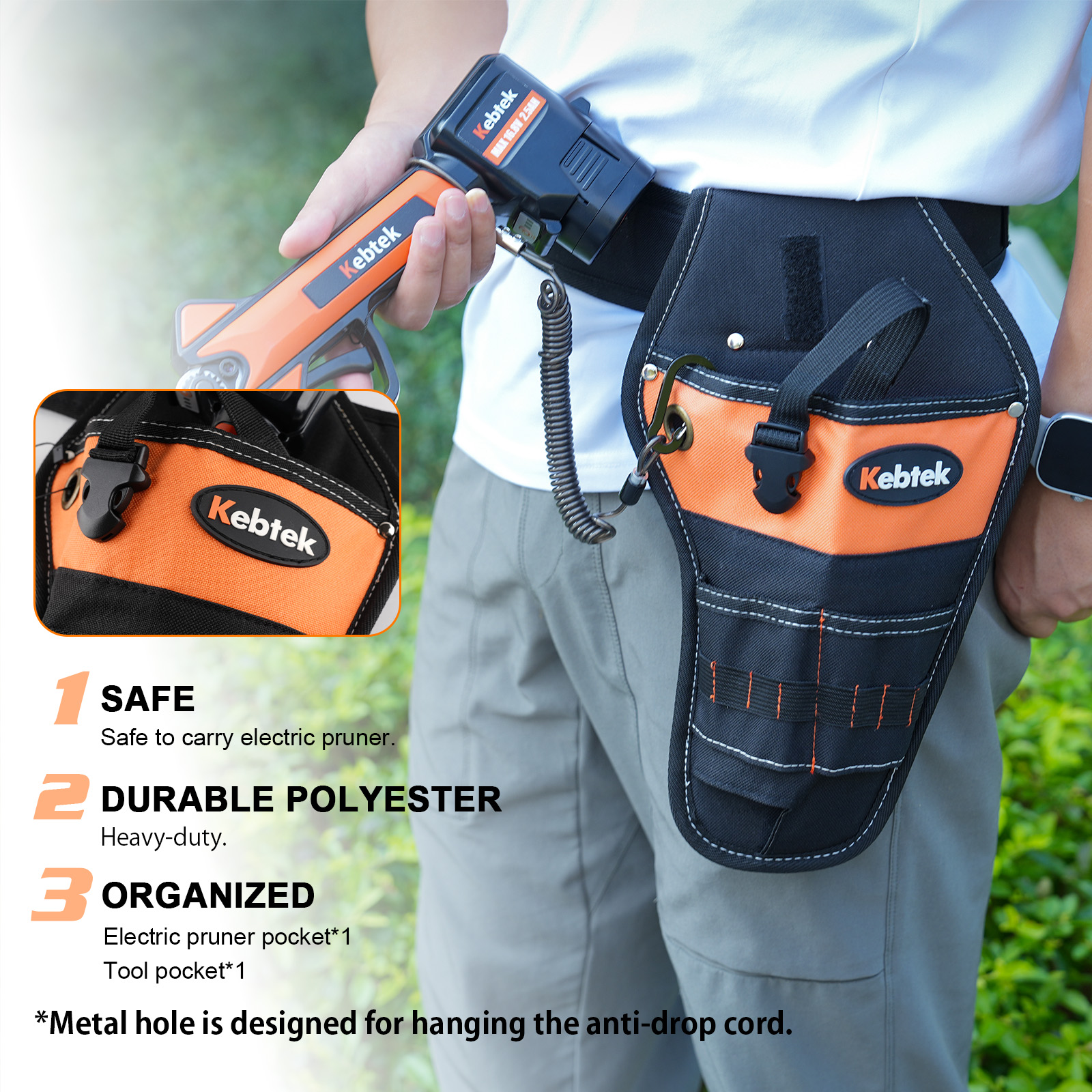 NEW Tool Belt for Electri Pruning Shear 