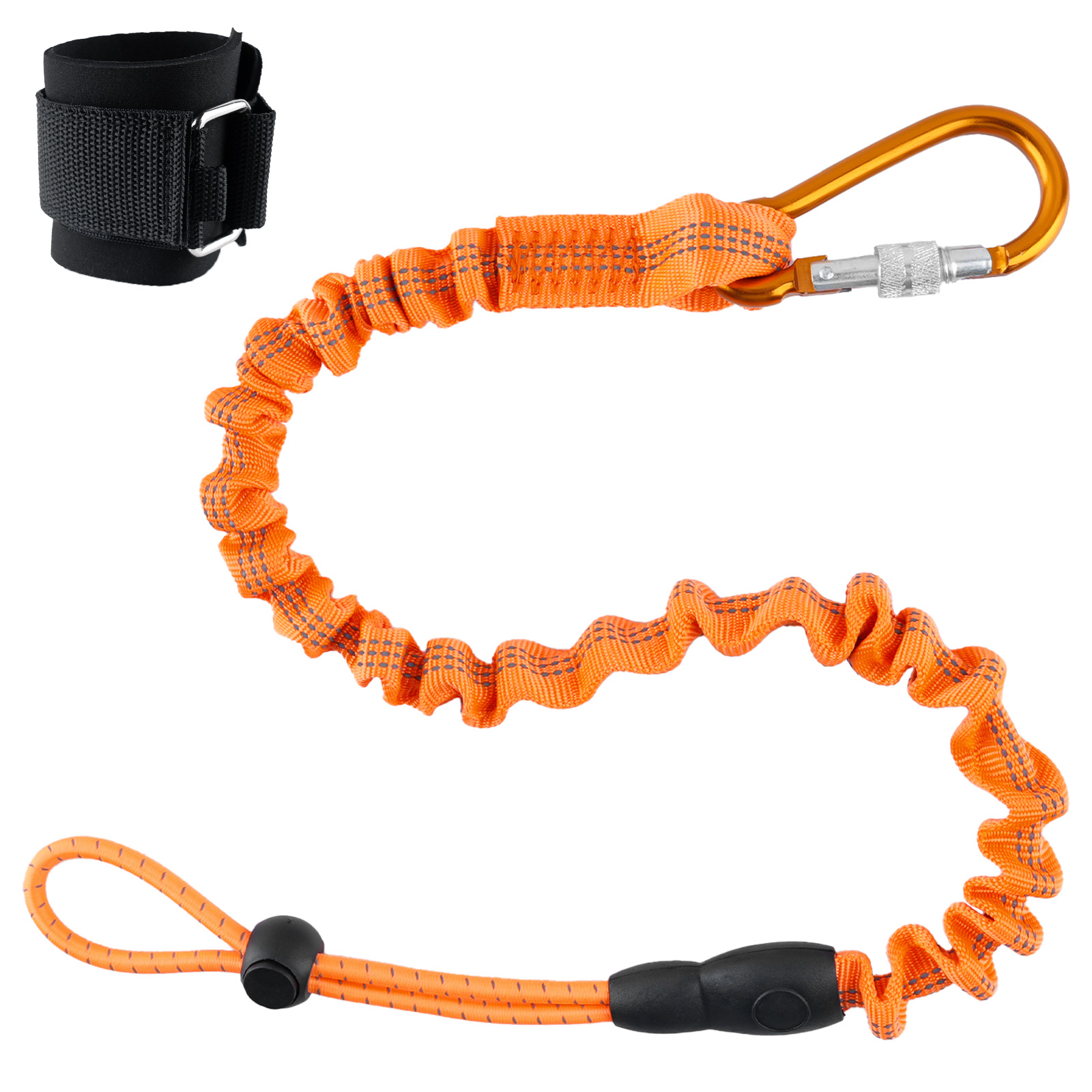 Retractable Safety Tool Leash- Can be tied to the wrist