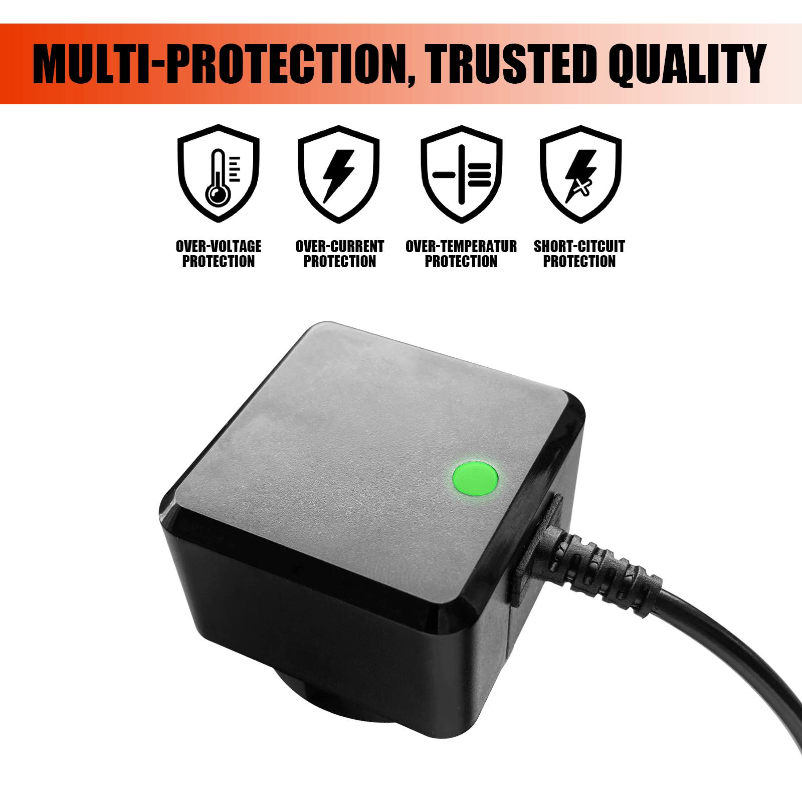 16.8V DC Wall Charger Power Adapter Plug for YDN-B007/KT930 Battery