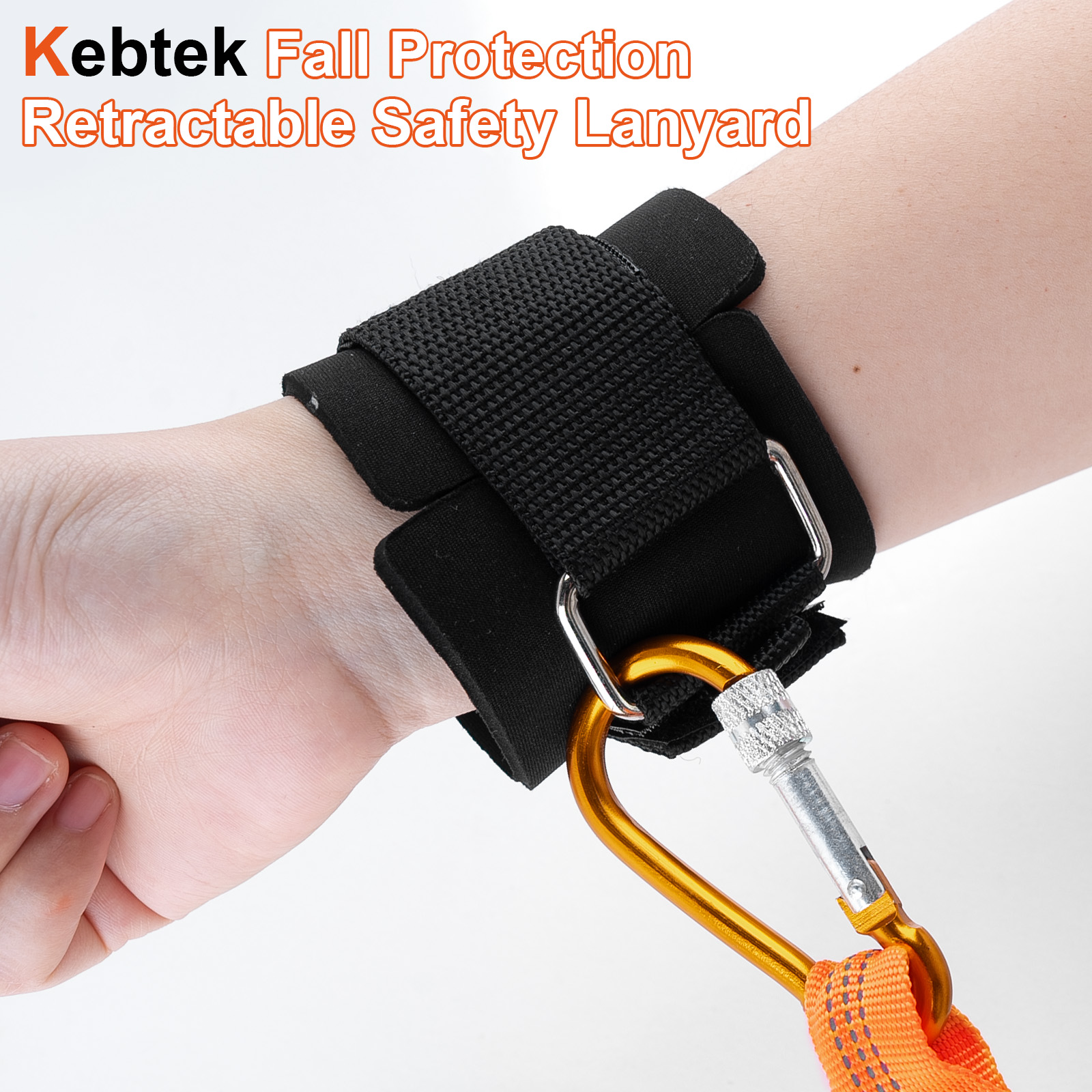 Retractable Safety Tool Leash- Can be tied to the wrist
