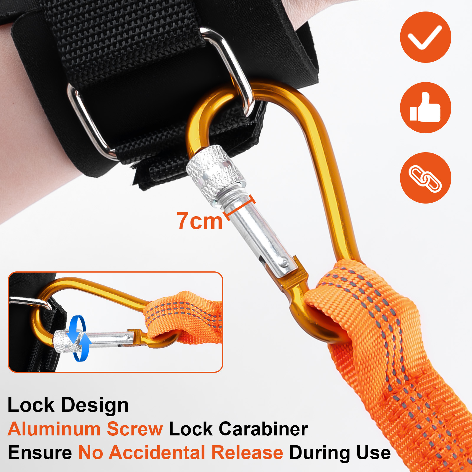 Retractable Safety Tool Leash 