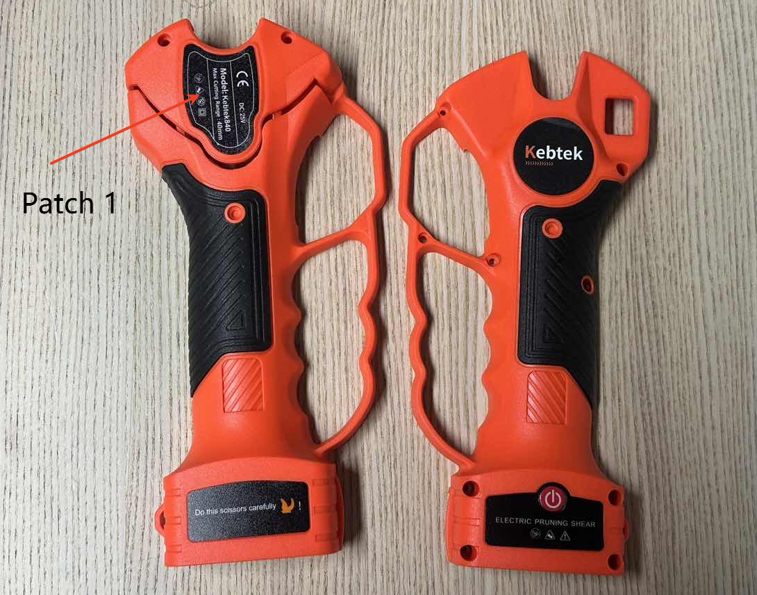 Kebtek- COMPONENTS for B00840 Electric Pruning Shear