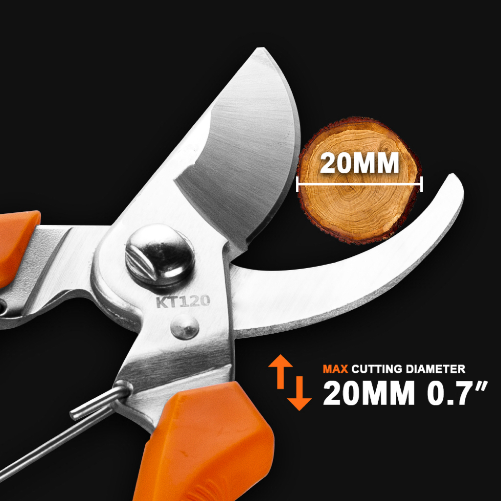 20MM Heavy Duty Bypass Hand Pruner KT120