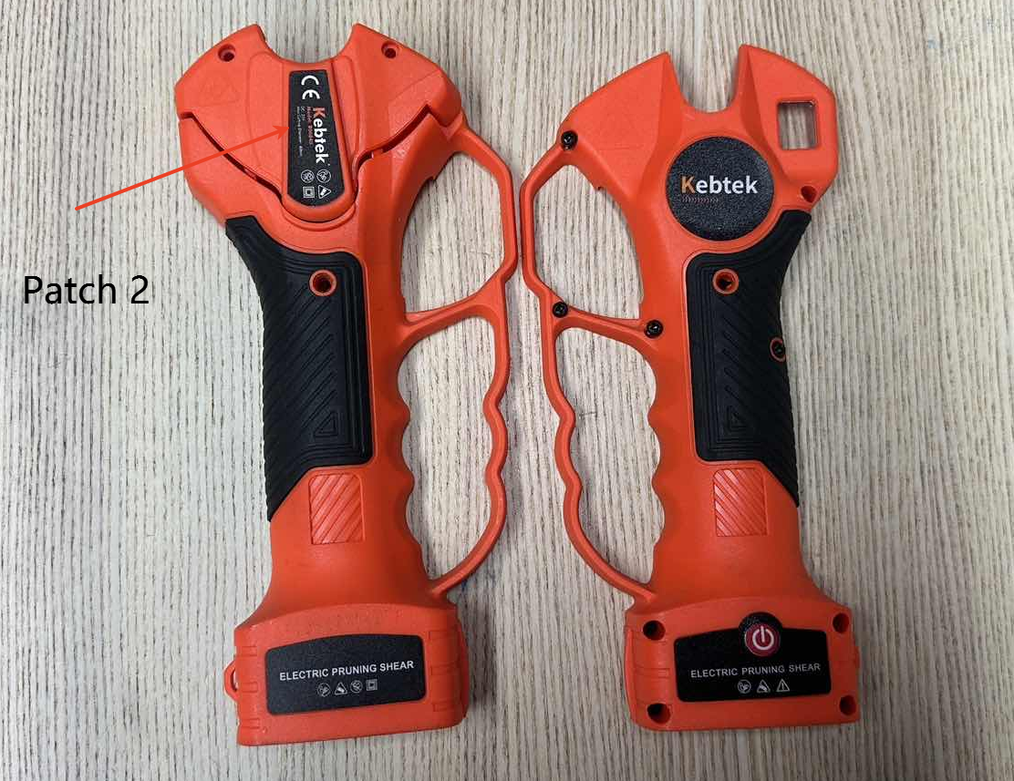 Kebtek- COMPONENTS for B00840 Electric Pruning Shear