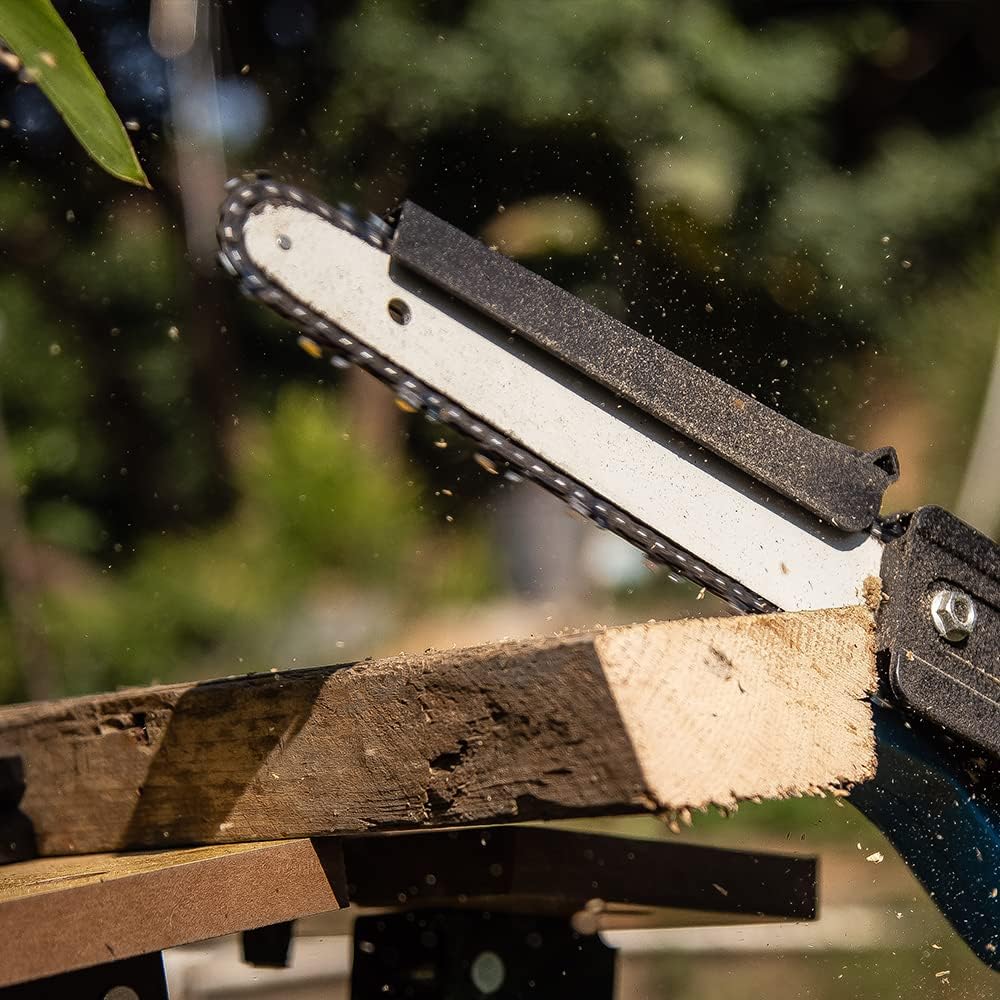 8 Inch Chainsaw Guide Plate Replacement Guide Bar and Chain Replacement for 8 Inch Electric Chainsaw Parts Accessories