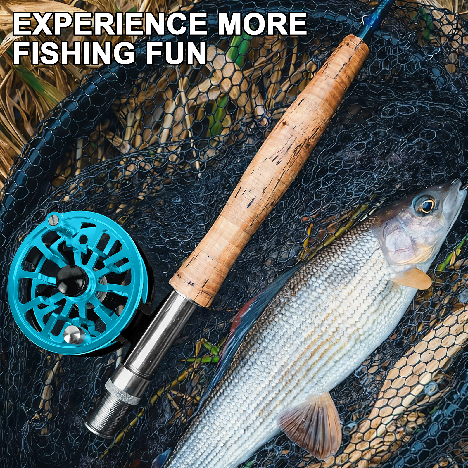 FREE FISHER Fly Fishing Reels,Aluminum Alloy Fly Reel,2+1BB Anti-Corrosion Bearings Ultra-Smooth Drag System CNC-Machined Wheel