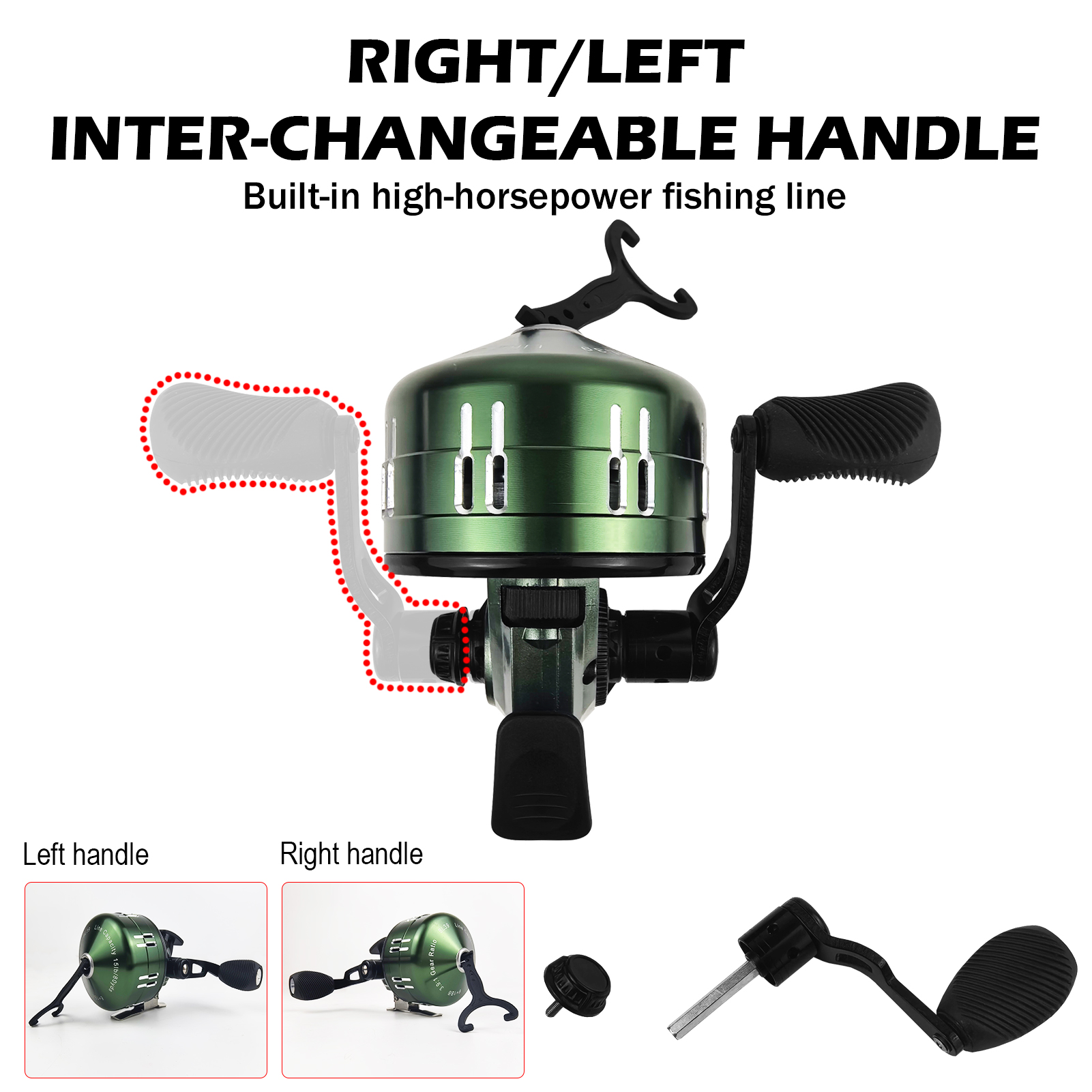 FREE FISHER Fish Shotting Reel,Full-Metal 7BB Gear Ratio 3.9:1 Fishing Bait Casting Wheel, CNC Alloy Spincast Reel,Spinning Reel