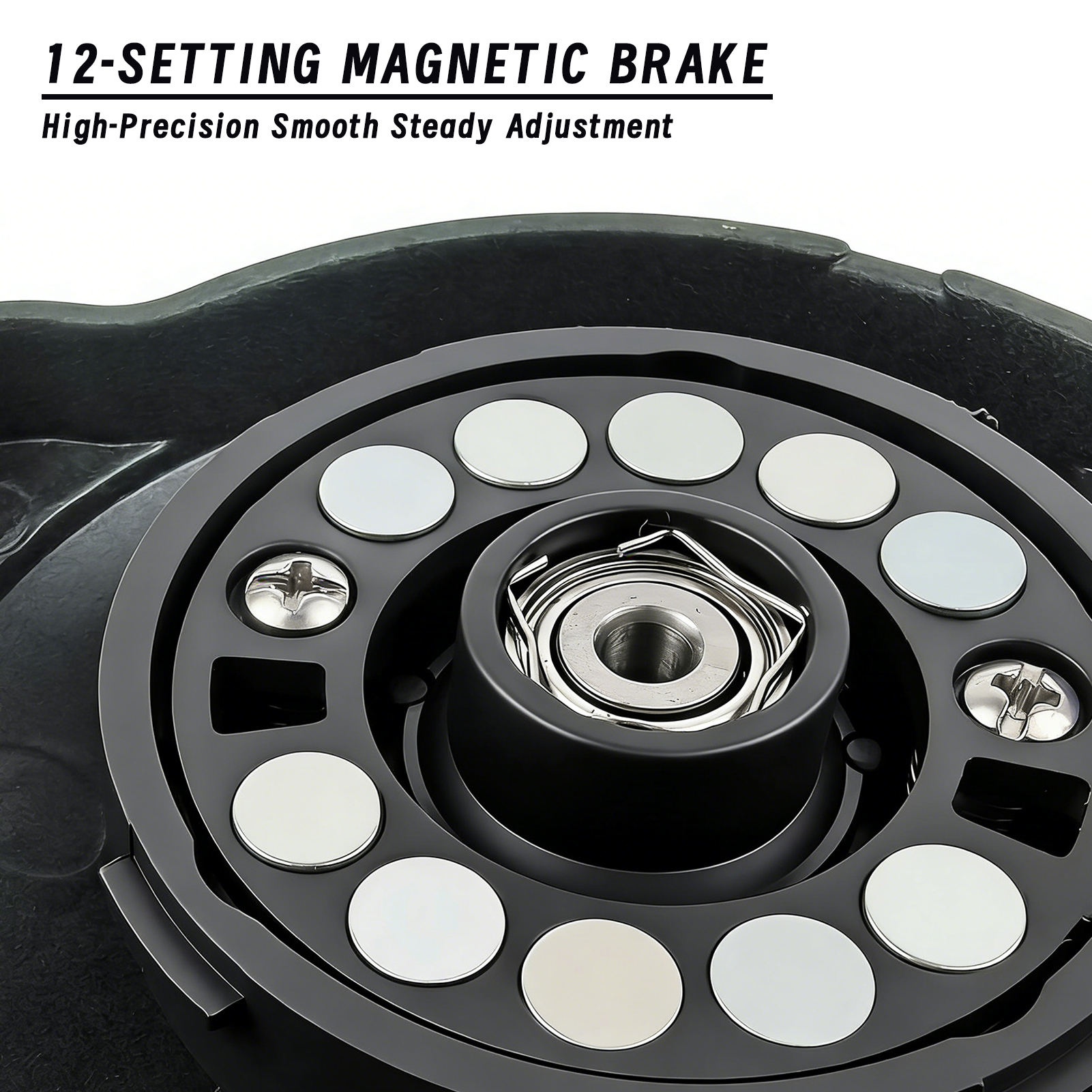 FREE FISHER Fishing Drum Reel,Gear Ratio 6.3:1 Max Drag 16KG Baitcasting Wheel,Trolling Long Casting 7+1BB Metal Spool Fish Reel 