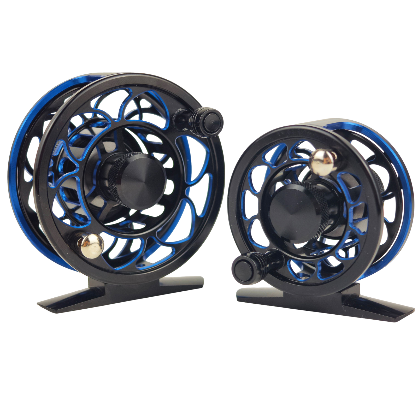 FREE FISHER Fly Fishing Reels,Ultralight Aluminium 50/60/70 2+1BB,All Metal  Fishing Fly Reel,CNC Machine System Casting Wheel  