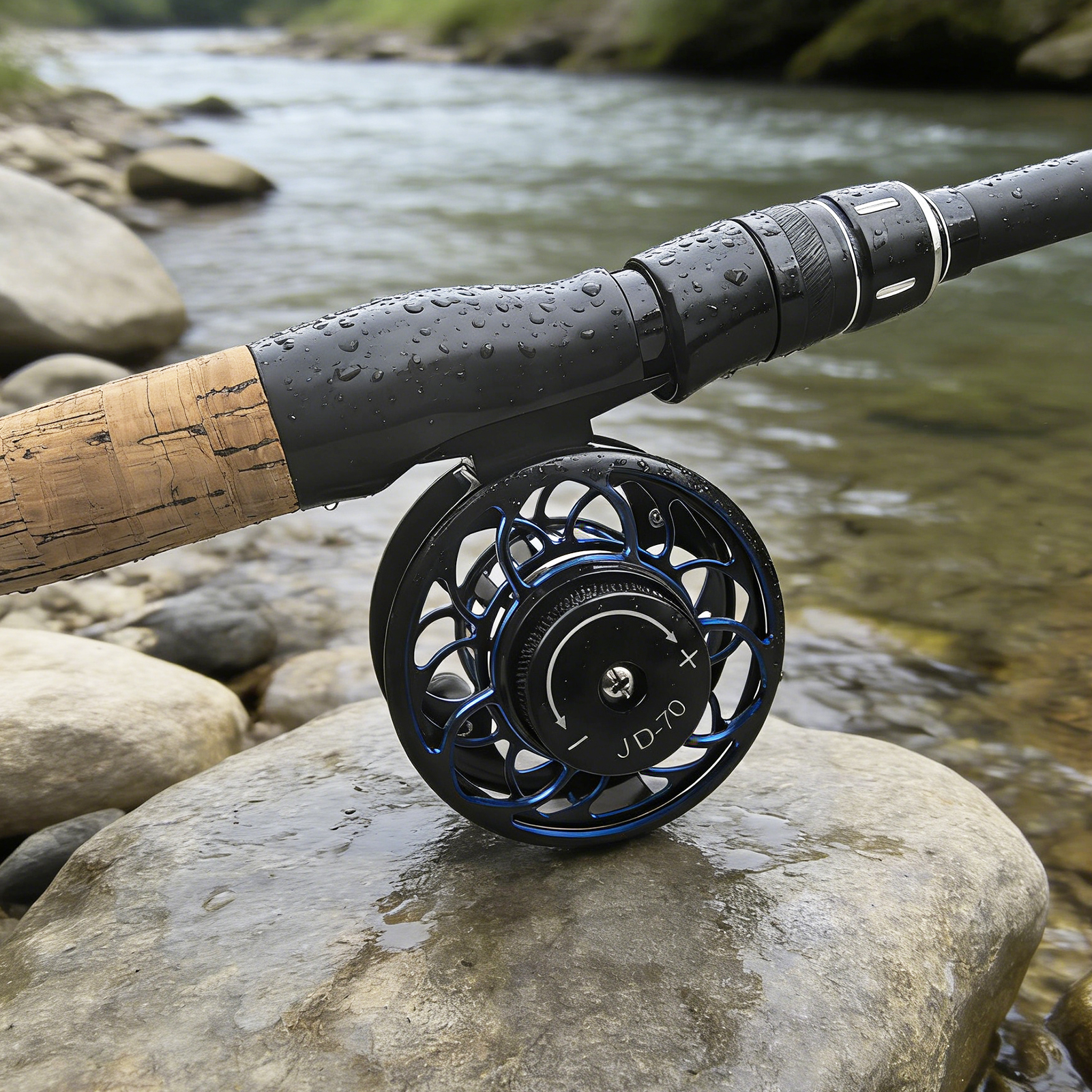 FREE FISHER Fly Fishing Reels,Ultralight Aluminium 50/60/70 2+1BB,All Metal  Fishing Fly Reel,CNC Machine System Casting Wheel  