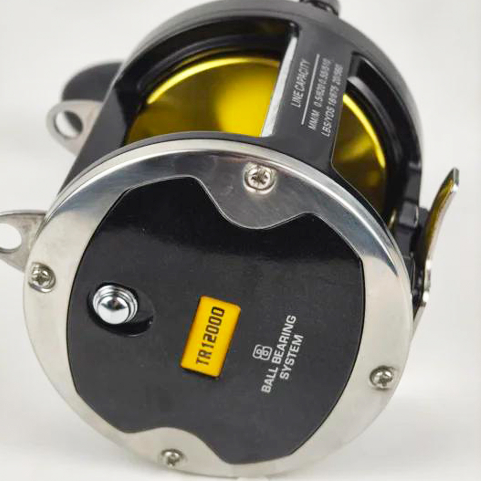 FREE FISHER Trolling Casting Reel,TR12000 Saltwater Metal Boat Fishing Drum Wheel,Right Hand Speed Ratio 3.4:1 Sea Fishing Reels 