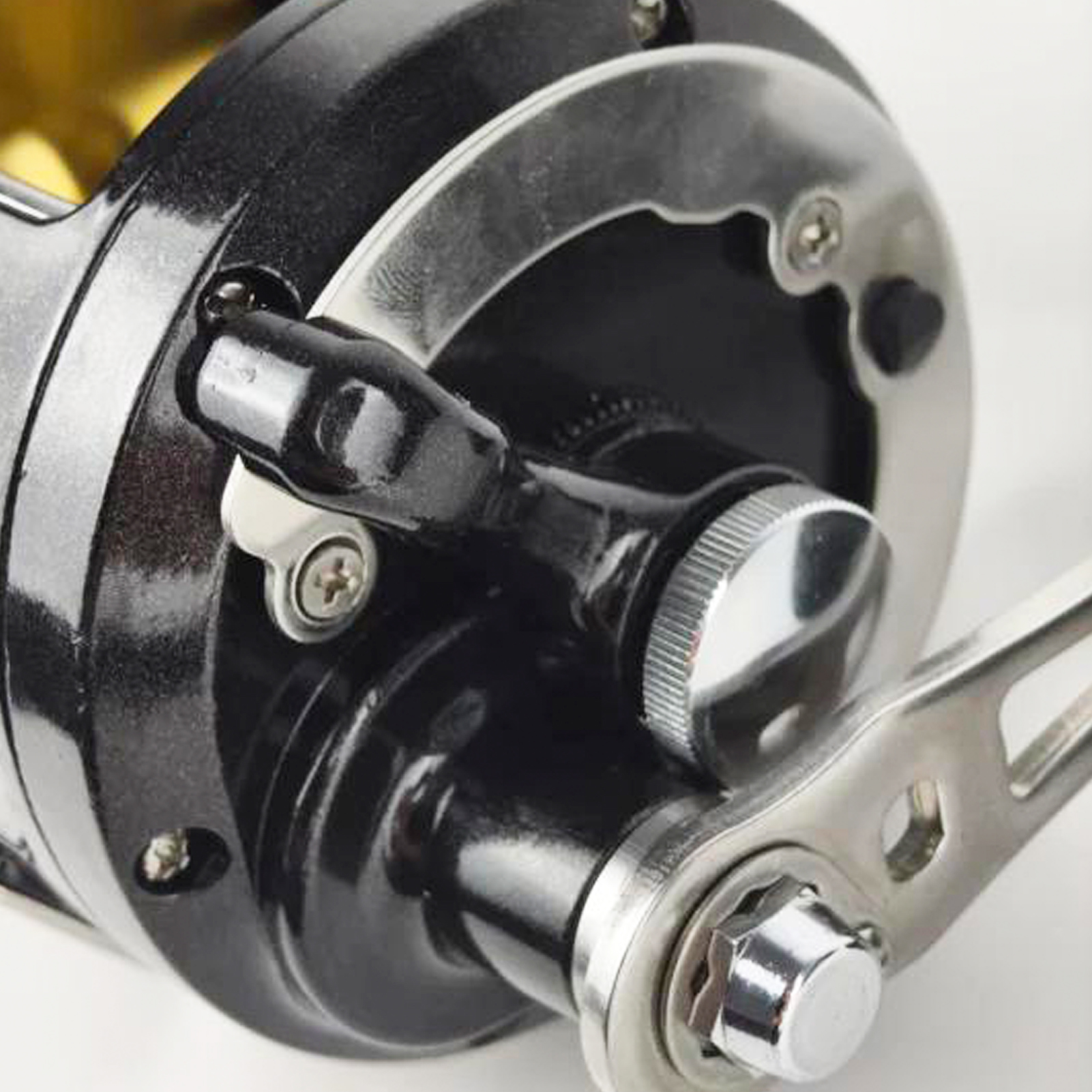 FREE FISHER Trolling Casting Reel,TR12000 Saltwater Metal Boat Fishing Drum Wheel,Right Hand Speed Ratio 3.4:1 Sea Fishing Reels 