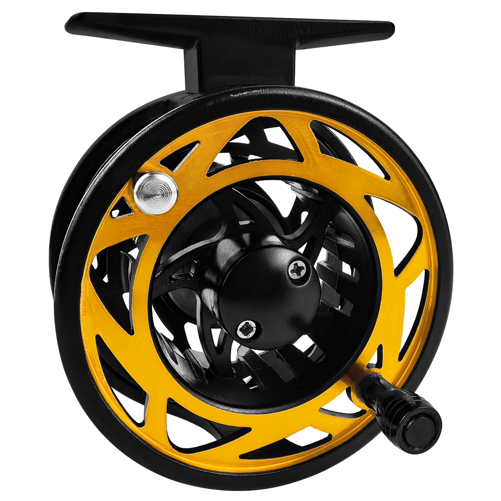 FREE FISHER Fly Fishing Reel,3/4WT 5/6 WT Aluminum Alloy Fly Wheels,2+1BB Carp Fishing Double-Color Metal Spool Freshwater Reels 