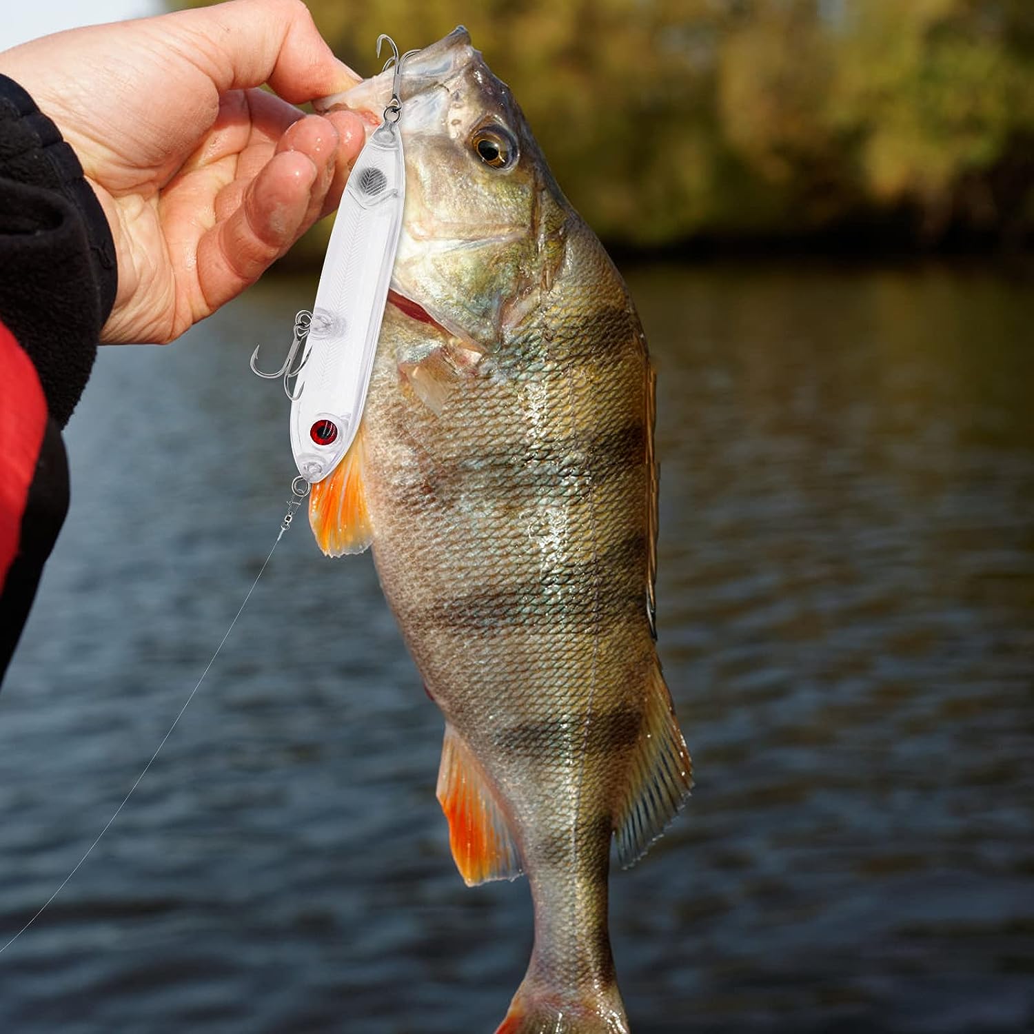 FREE FISHER 20pcs/Lot Fishing Unpainted Baits 10.5cm 10.4g Blank Hard Lures ABS DIY Crankbaits Minnows Popper VIB Pencil Transparent Artificial Baits