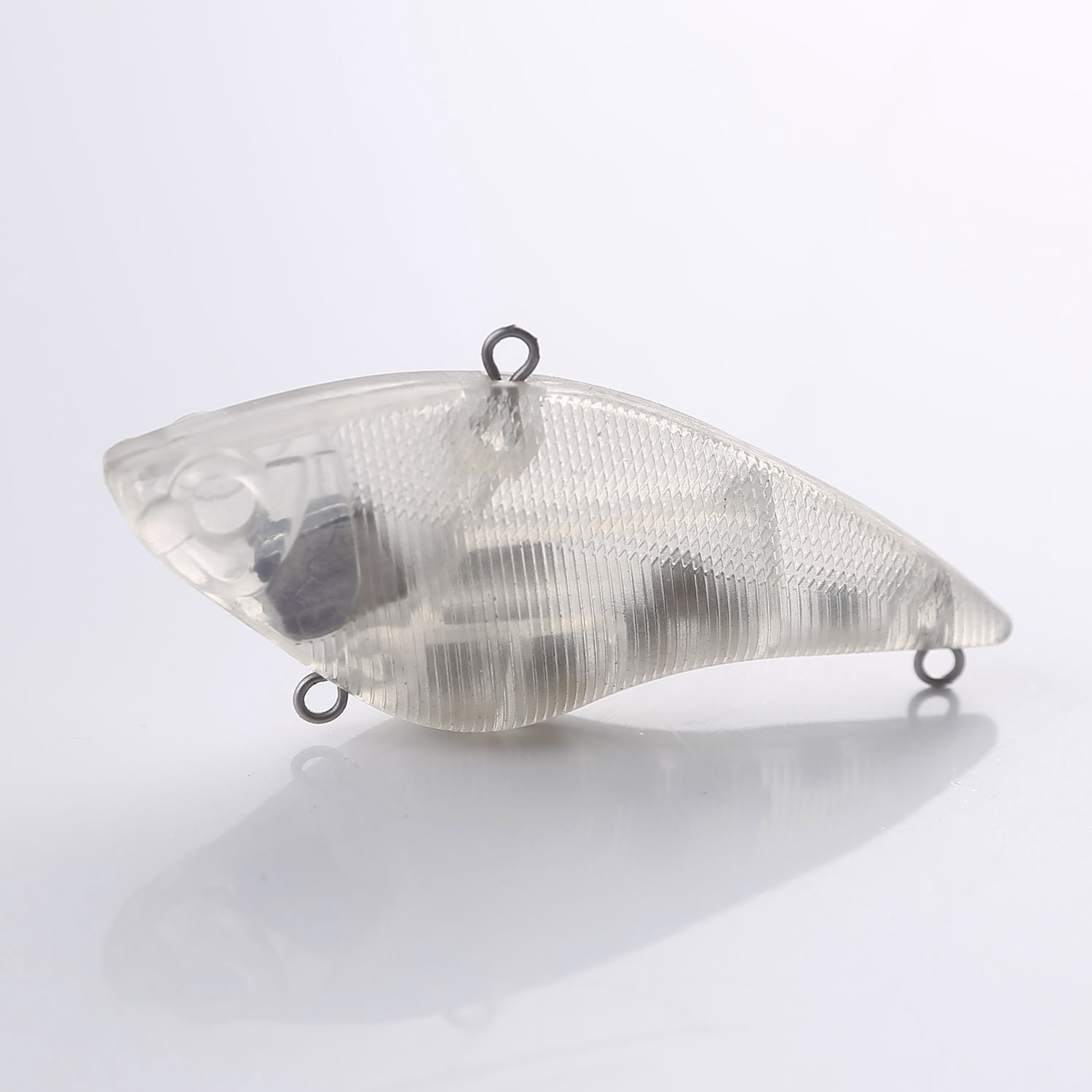 FREE FISHER 20pcs/Lot Fishing VIB Unpainted Lures Set 7.3cm 14.7g DIY Bait Embryo Vibration Blank Plastic Hard Artificial Baits Wobbler for Pike/Catfish