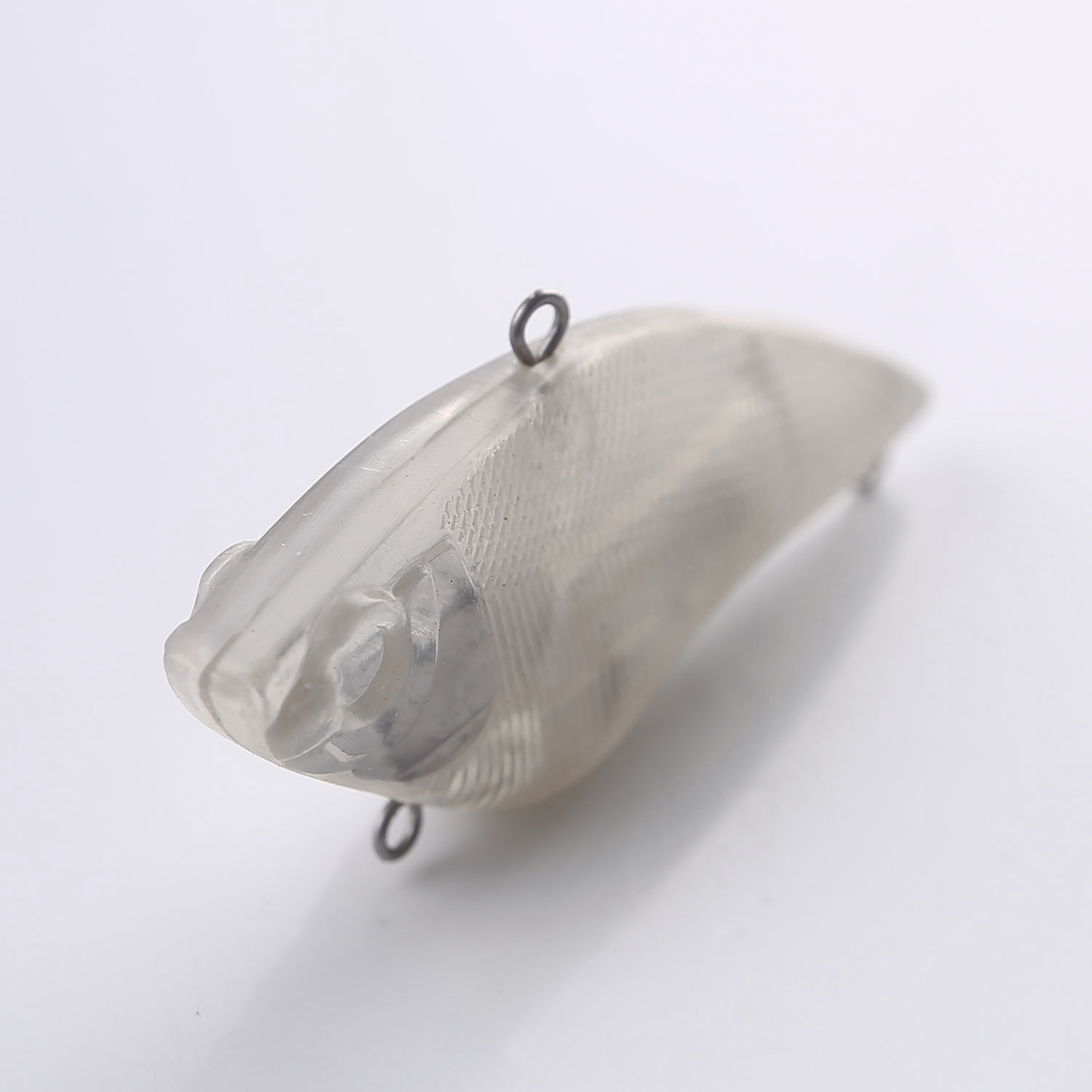 FREE FISHER 20pcs/Lot Fishing VIB Unpainted Lures Set 7.3cm 14.7g DIY Bait Embryo Vibration Blank Plastic Hard Artificial Baits Wobbler for Pike/Catfish