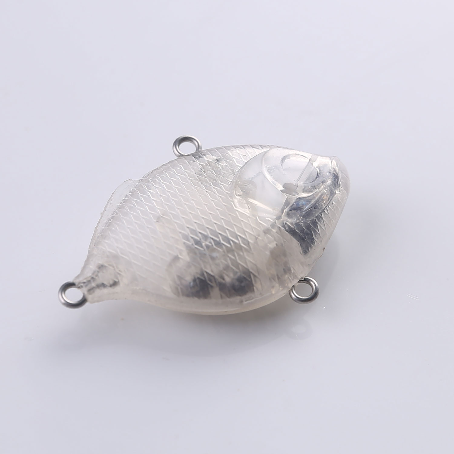 FREE FISHER 25pcs/Lot Fishing VIB Unpainted Lures Set 4.7cm 7.6g DIY Bait Embryo Vibration Blank Plastic Hard Wobbler Artificial Baits