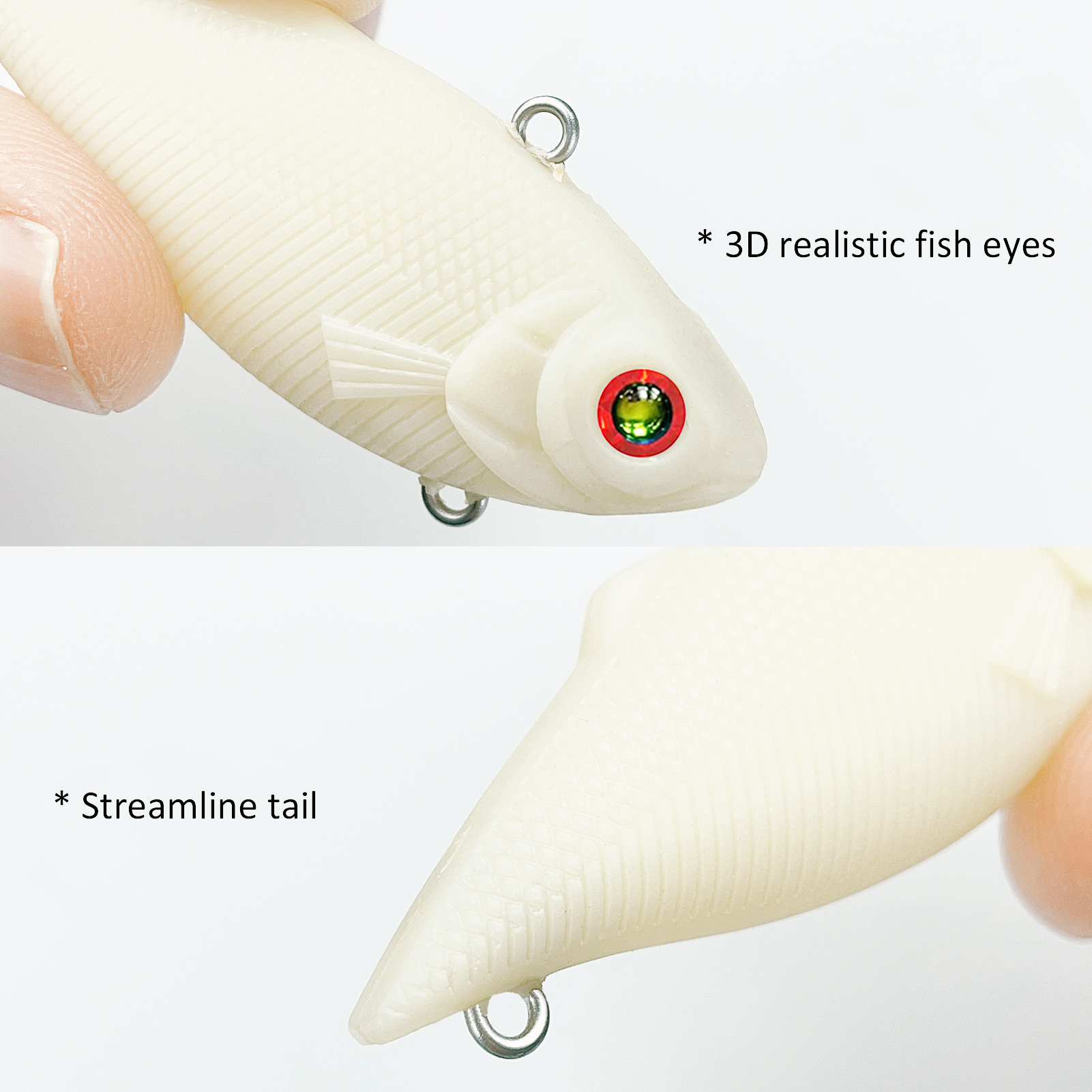 FREE FISHER Unpainted Lures Kit 15-33pcs/Lot Fishing Hard Baits Minnows VIB Crankbaits Poppers Allavailable DIY Blank Clear Artificial Baits