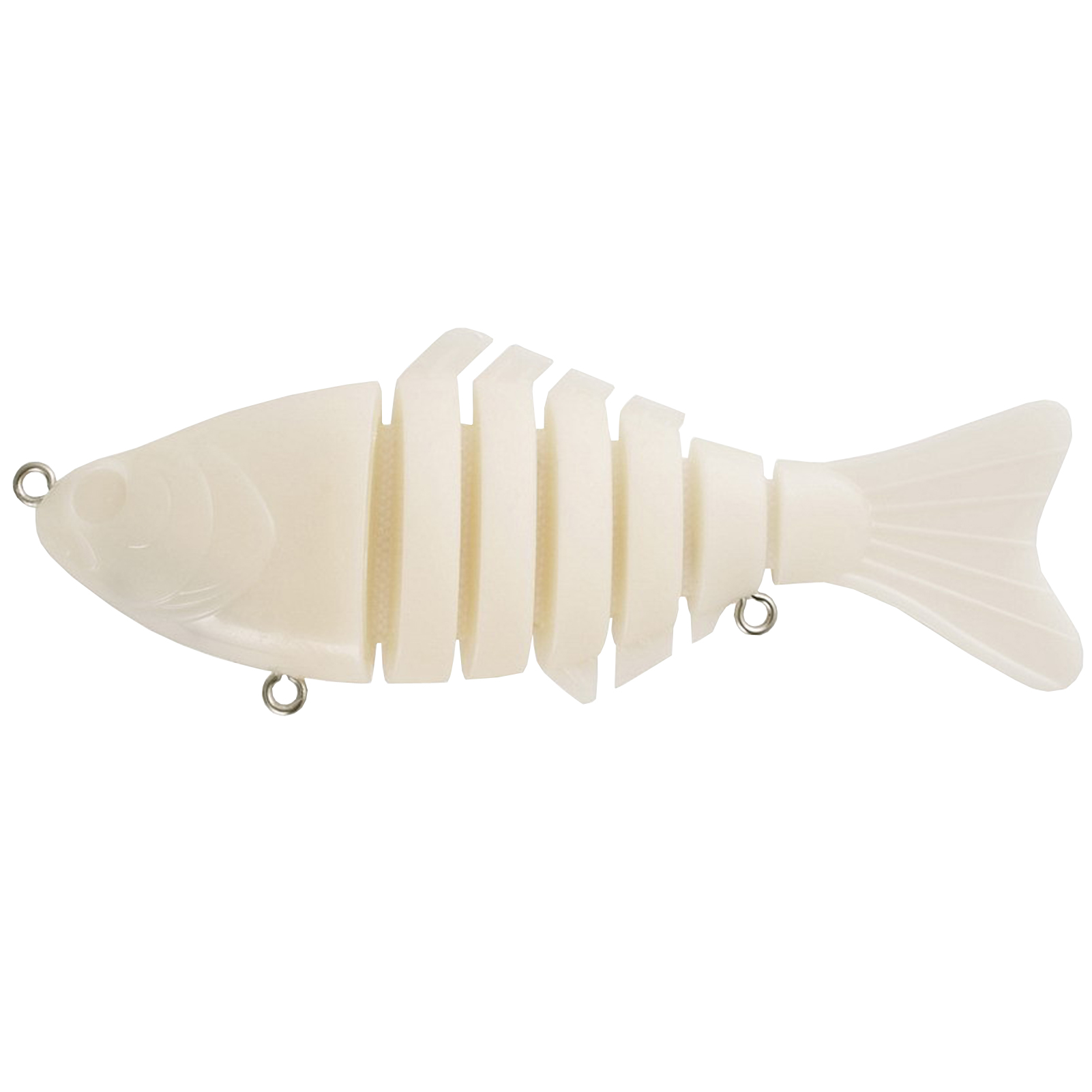 FREE FISHER 10pcs/Lot Multi-Section Fishing Unpainted Lures 9.8cm 13.5g DIY Blank Artificial ABS Hard Baits Rattles Transparent Bait Embryo