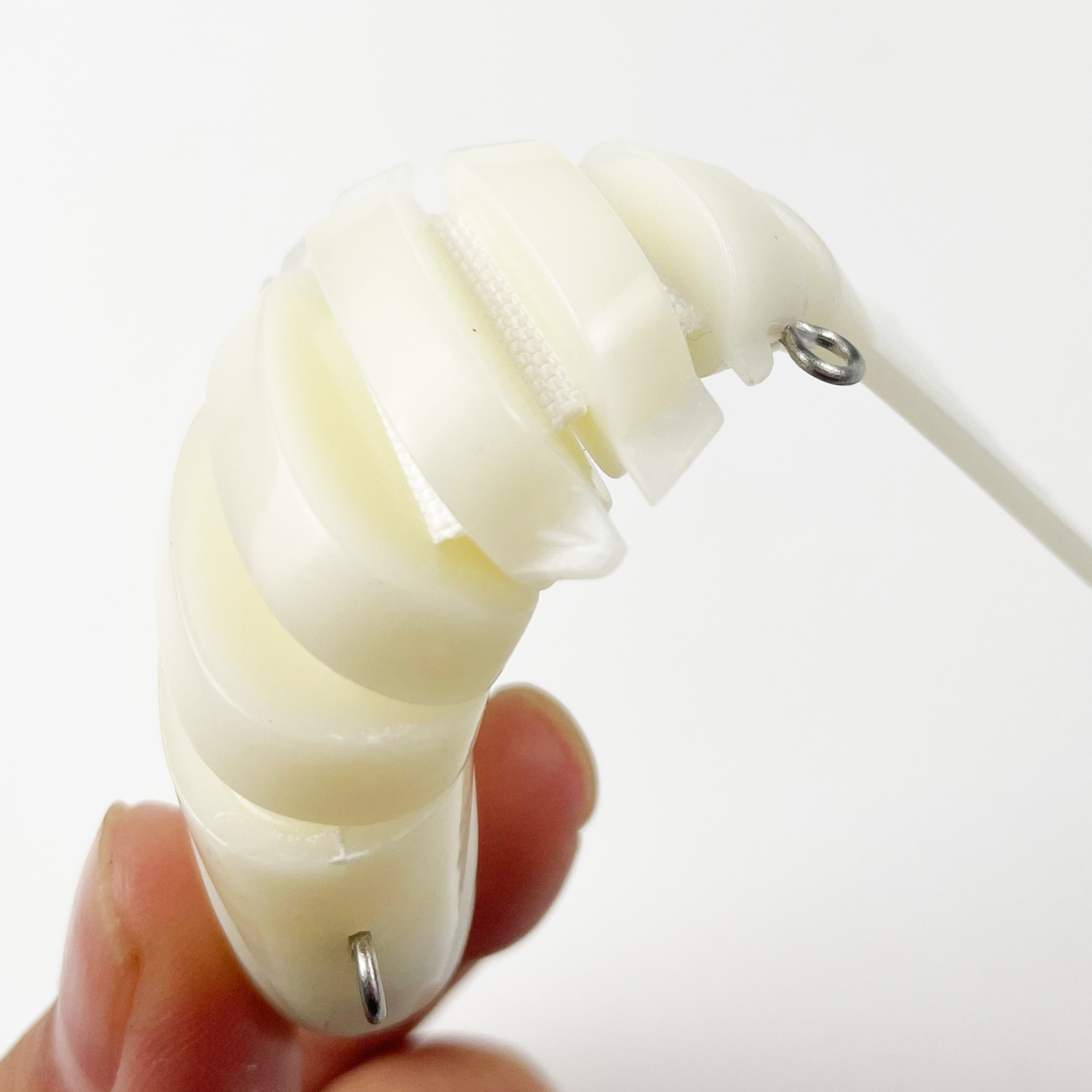 FREE FISHER 10pcs/Lot Multi-Section Fishing Unpainted Lures 9.8cm 13.5g DIY Blank Artificial ABS Hard Baits Rattles Transparent Bait Embryo