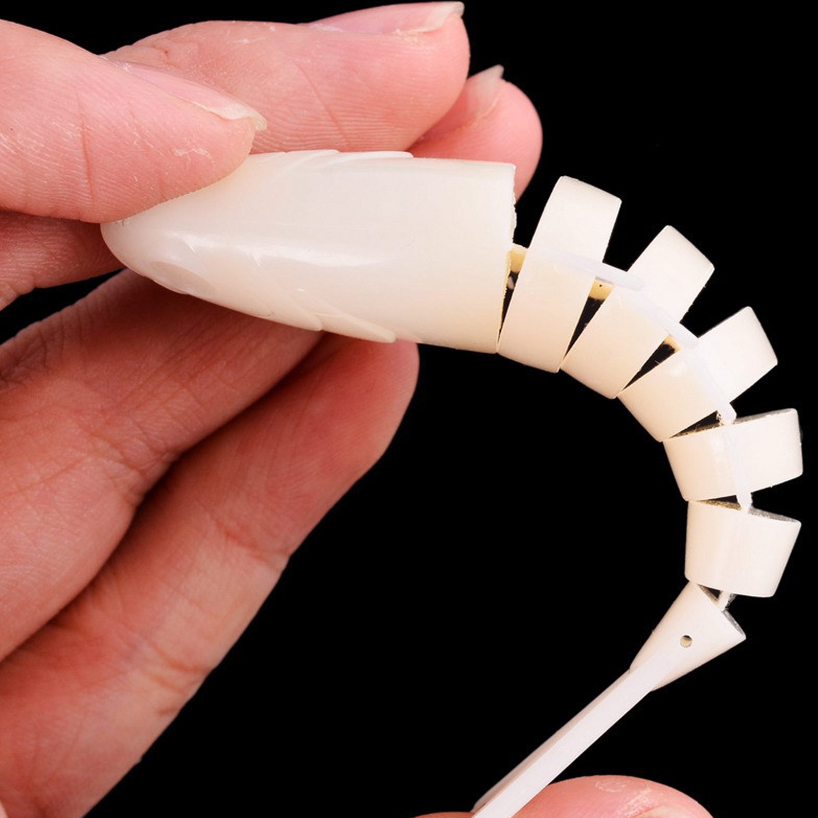 FREE FISHER 10pcs/Lot Multi-Section Fishing Unpainted Lures 9.8cm 13.5g DIY Blank Artificial ABS Hard Baits Rattles Transparent Bait Embryo