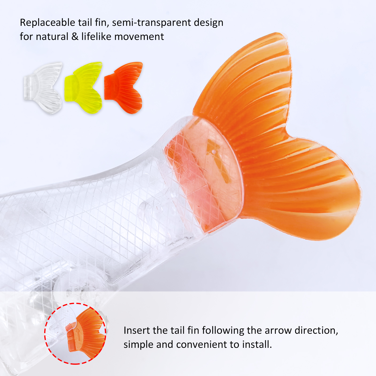 FREE FISHER 3pcs/Lot Unpainted Blank Lures,12.2cm 28.3g Multi-Section Joint Baits,DIY Rattles Artificial Swimbait Glide Lure with Soft Tails