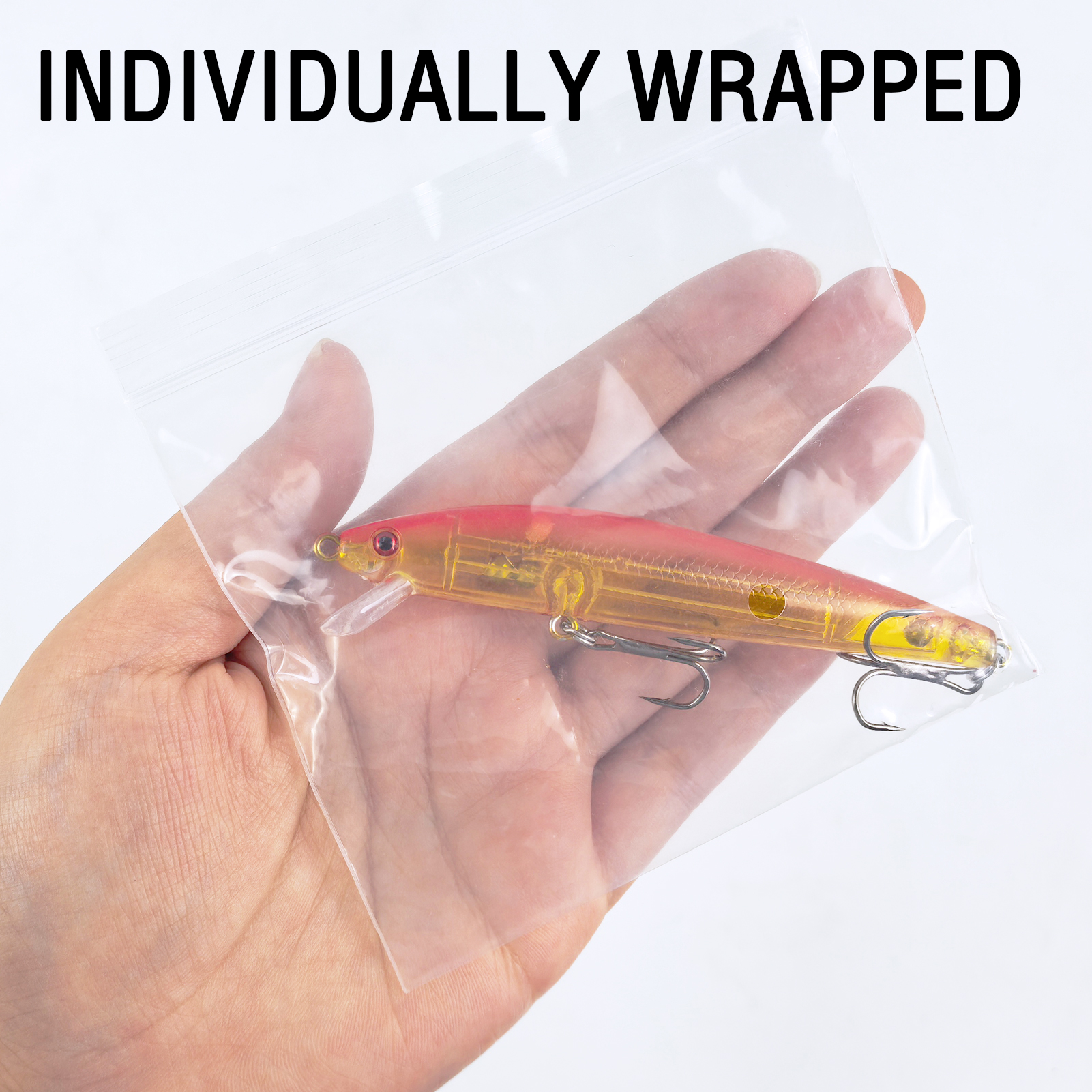FREE FISHER Fishing Minnow Lures,10pcs/Lot Freshwater Hard Lures,Floating Fishing Swimbaits,Topwater Jerkbaits for Trout Bass