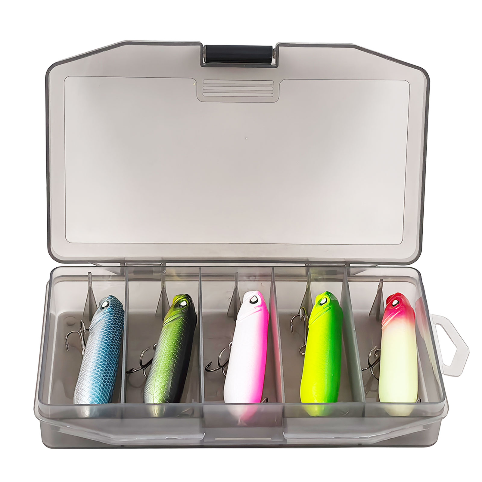 FREE FISHER Fishing Pencil Lures Kit,8cm/10g Simulated Swimbaits,Artificial Bait with Treble Hook,Wobbler Lure for Bass Walleye(Pack of 10)