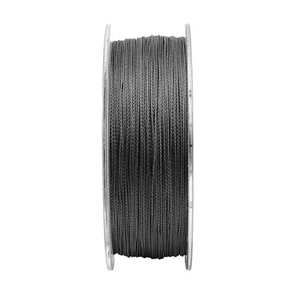 FREE FISHER 300m Fishing Braided Line 4 Strands Grey Multifilament 8-80LB 0.08-0.5mm PE Briaded Fishing Wire for Saltwater/Freshwater