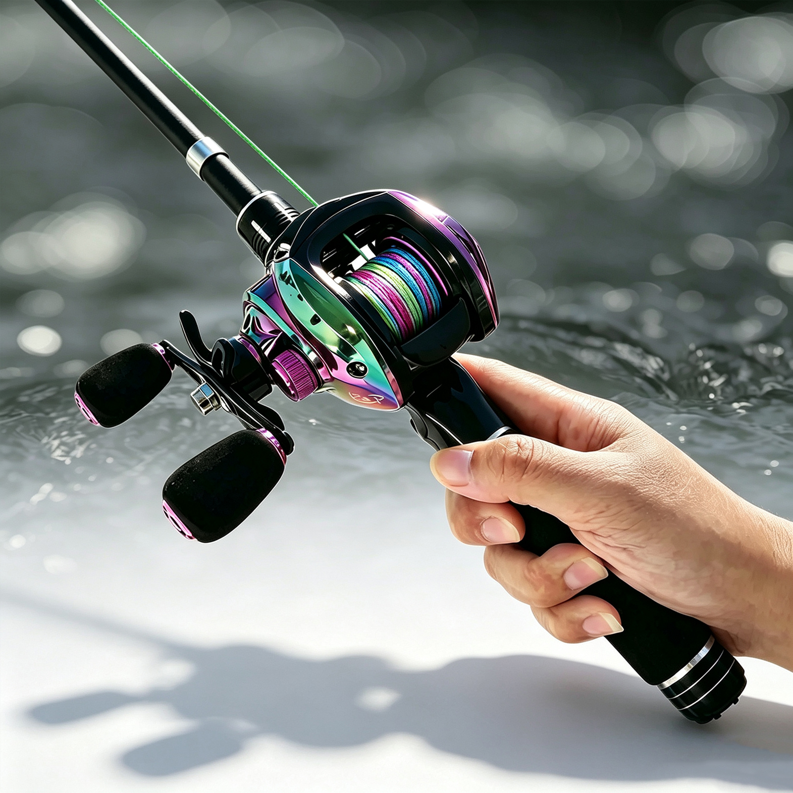 FREE FISHER 500m/546.8Yards Fishng PE Braid Line,Super Strong Multifilament Multicolor 16X Braided Line,Saltwater Fish Net Wire