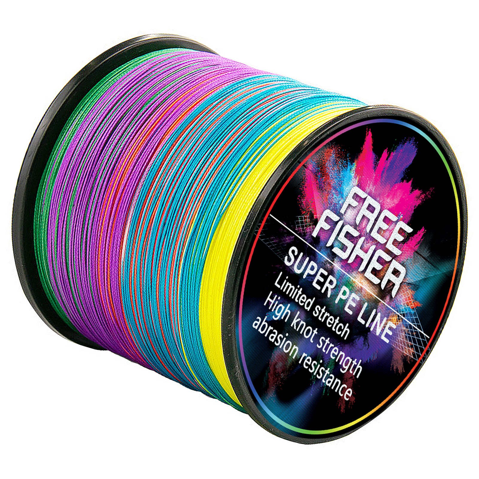 FREE FISHER PE Brain Line,12 Strands 500M/1000M Fishing Line,Strong X12 Fishing Braided Wire,Multifilament Carp Fishing Line