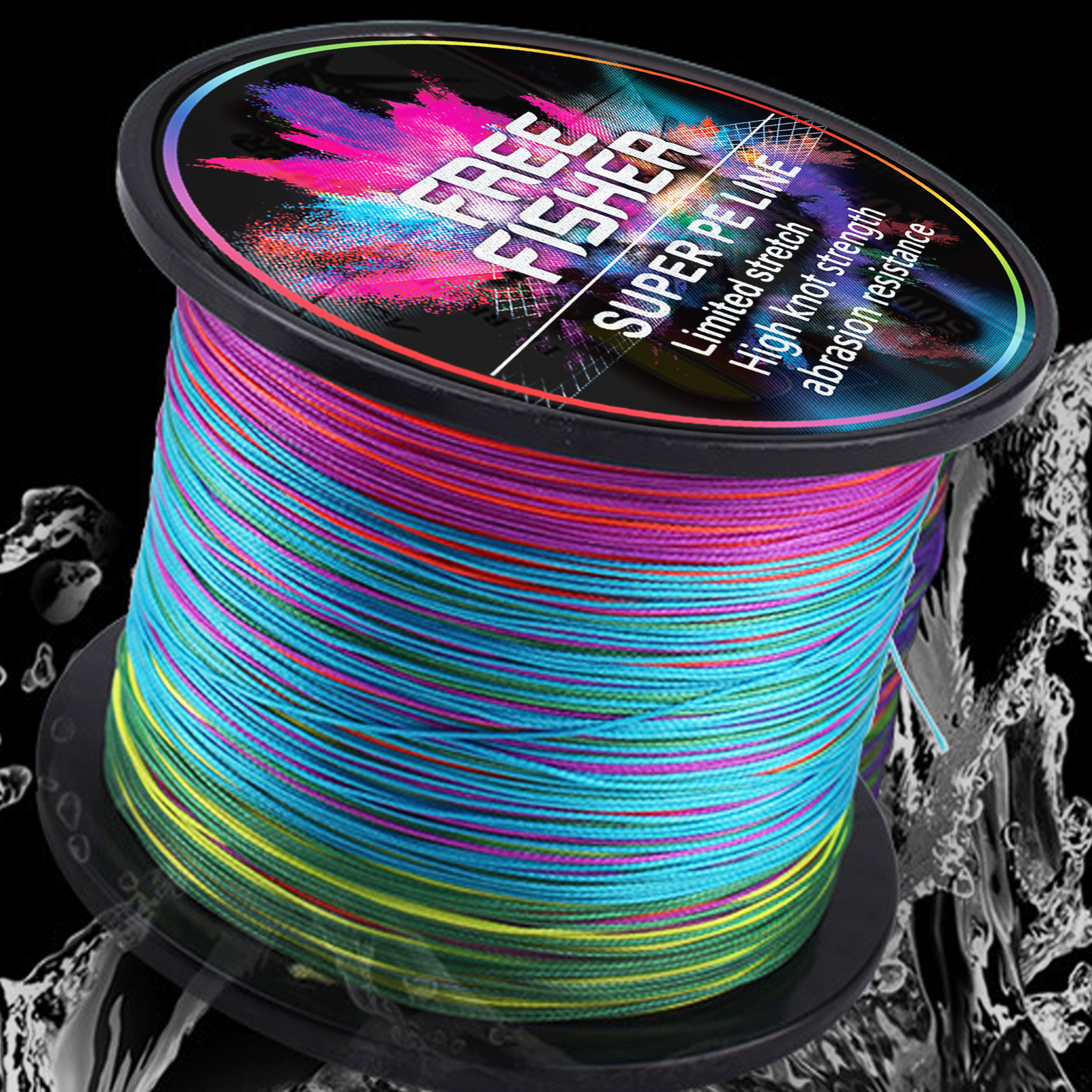 FREE FISHER PE Brain Line,12 Strands 500M/1000M Fishing Line,Strong X12 Fishing Braided Wire,Multifilament Carp Fishing Line