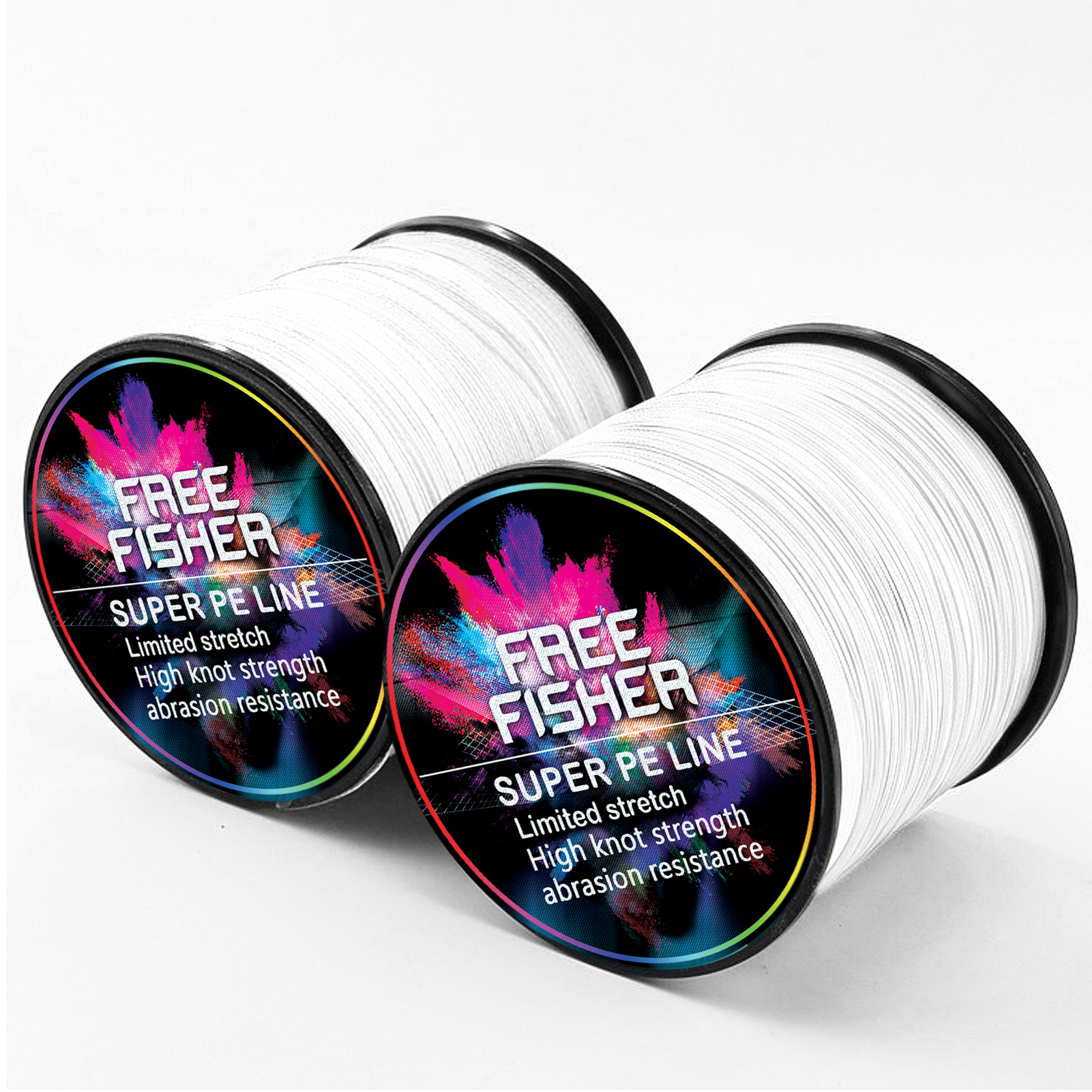 FREE FISHER PE Brain Line,12 Strands 500M/1000M Fishing Line,Strong X12 Fishing Braided Wire,Multifilament Carp Fishing Line